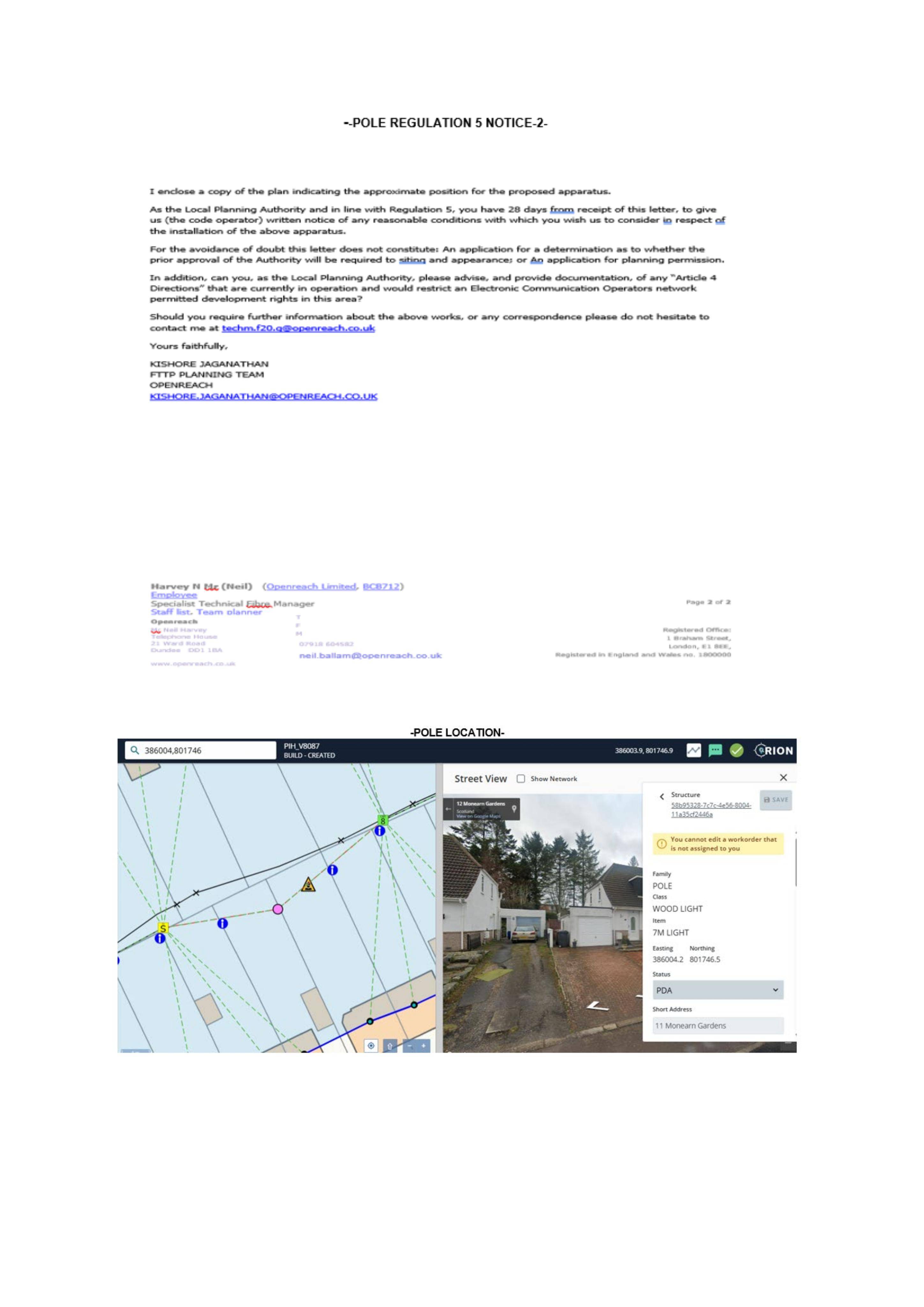 Planning document