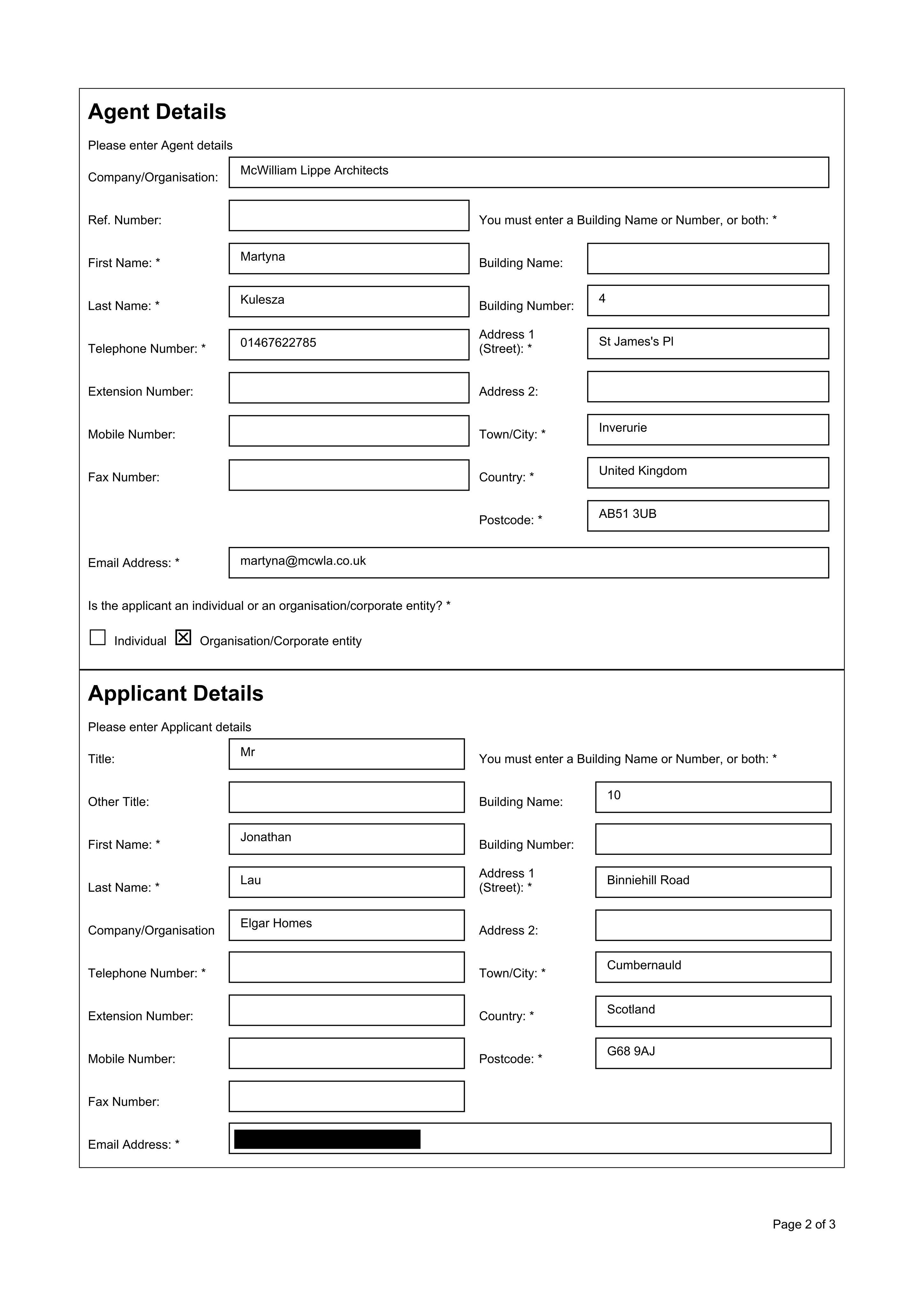 Planning document