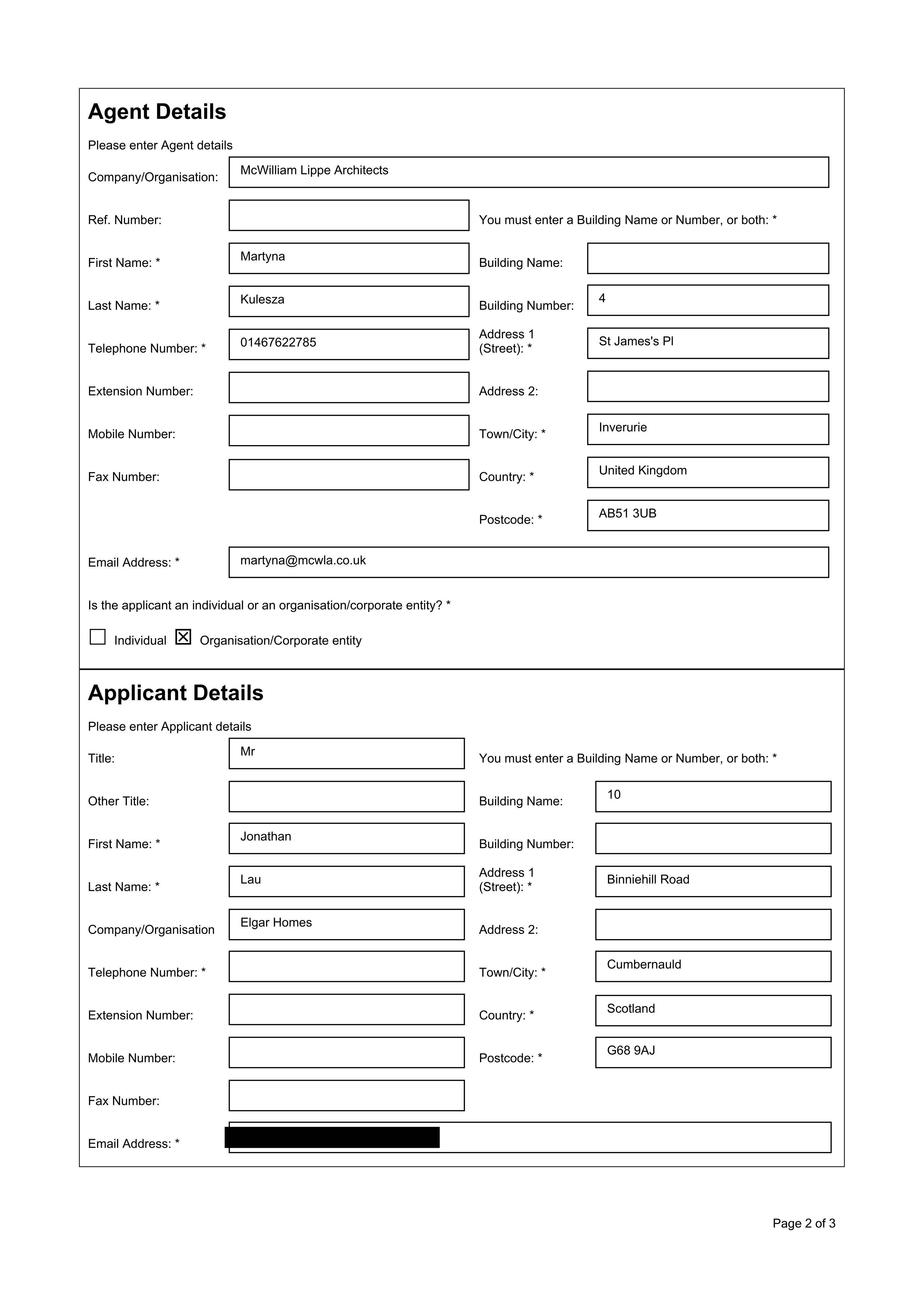 Planning document