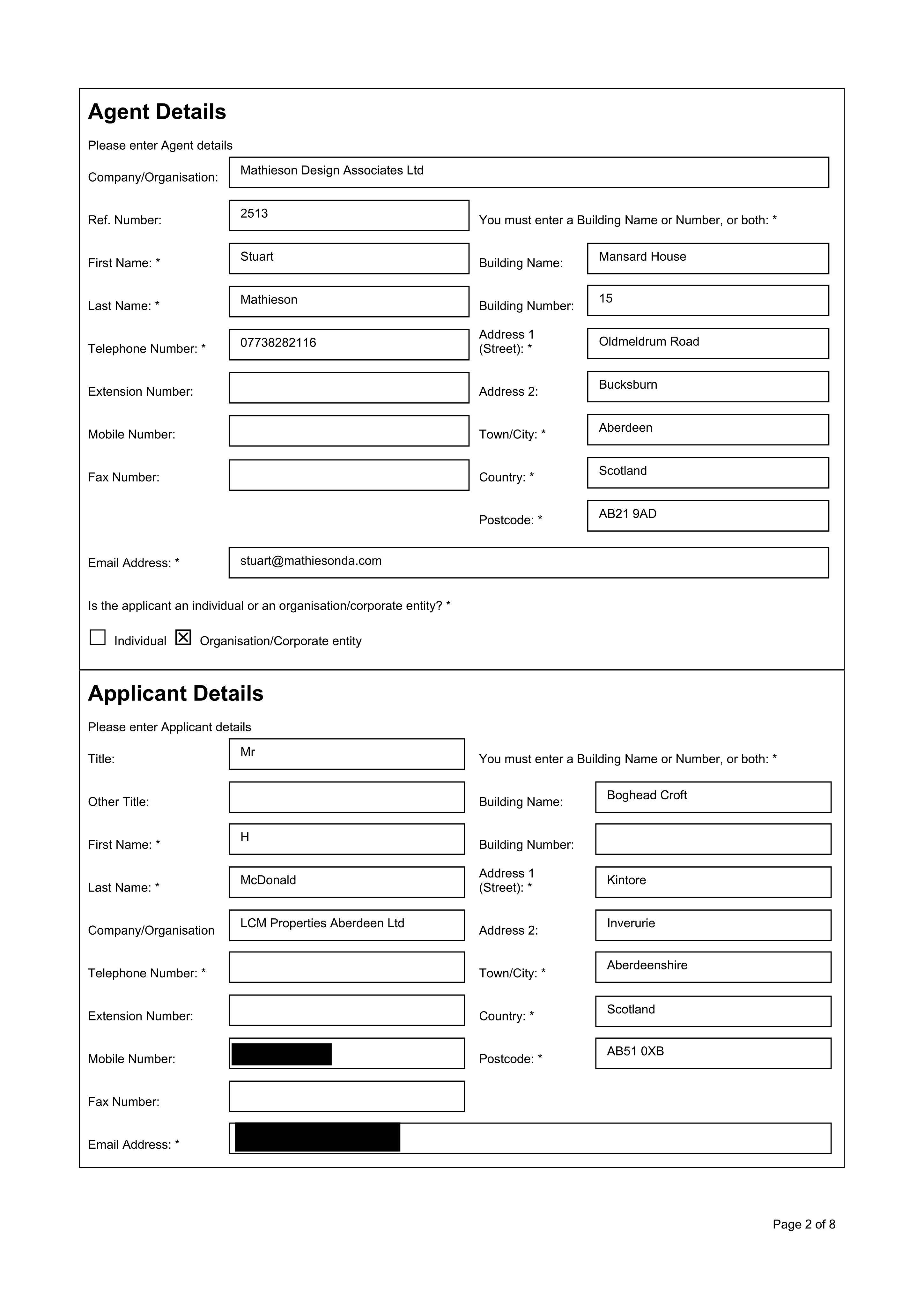 Planning document