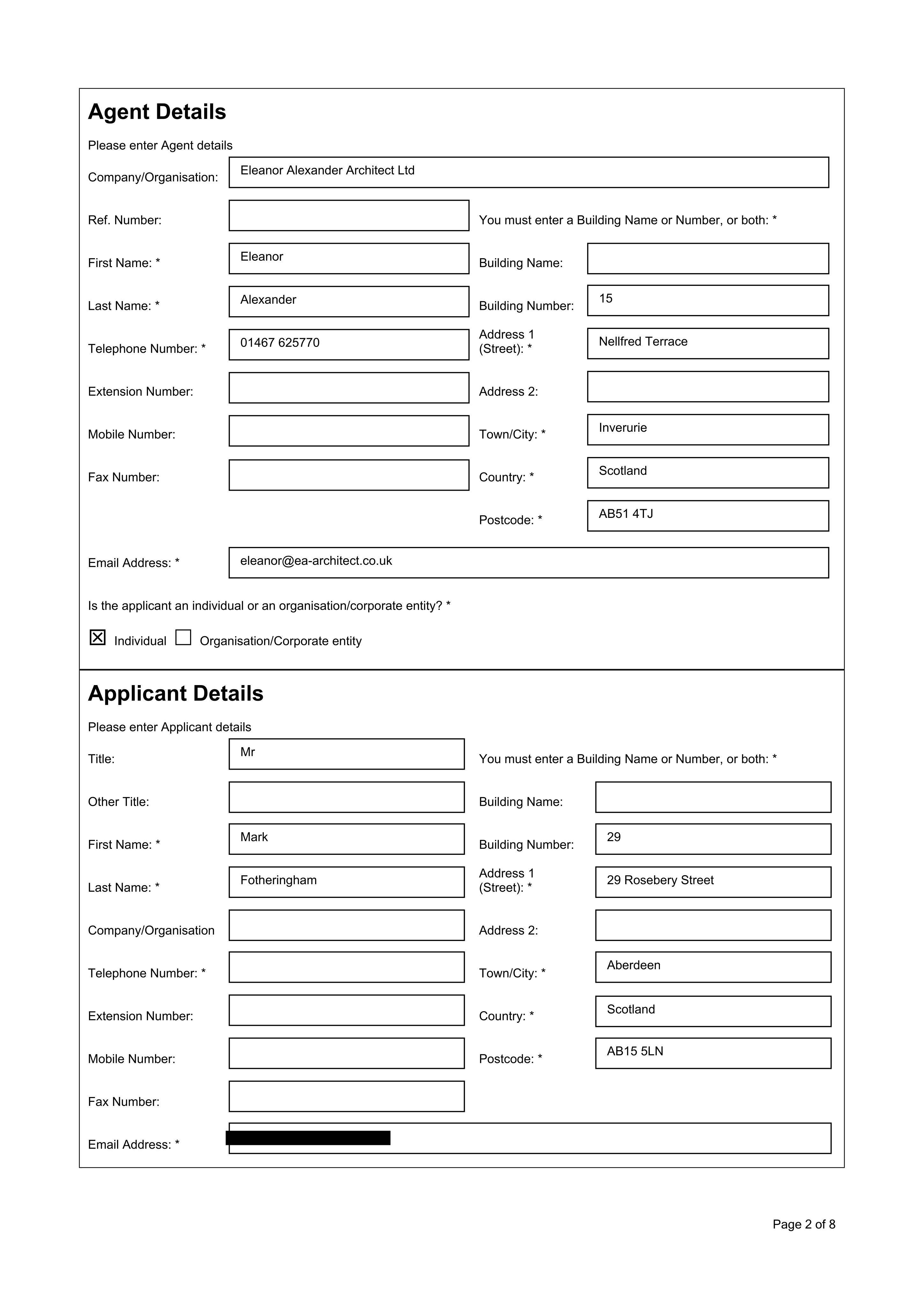 Planning document