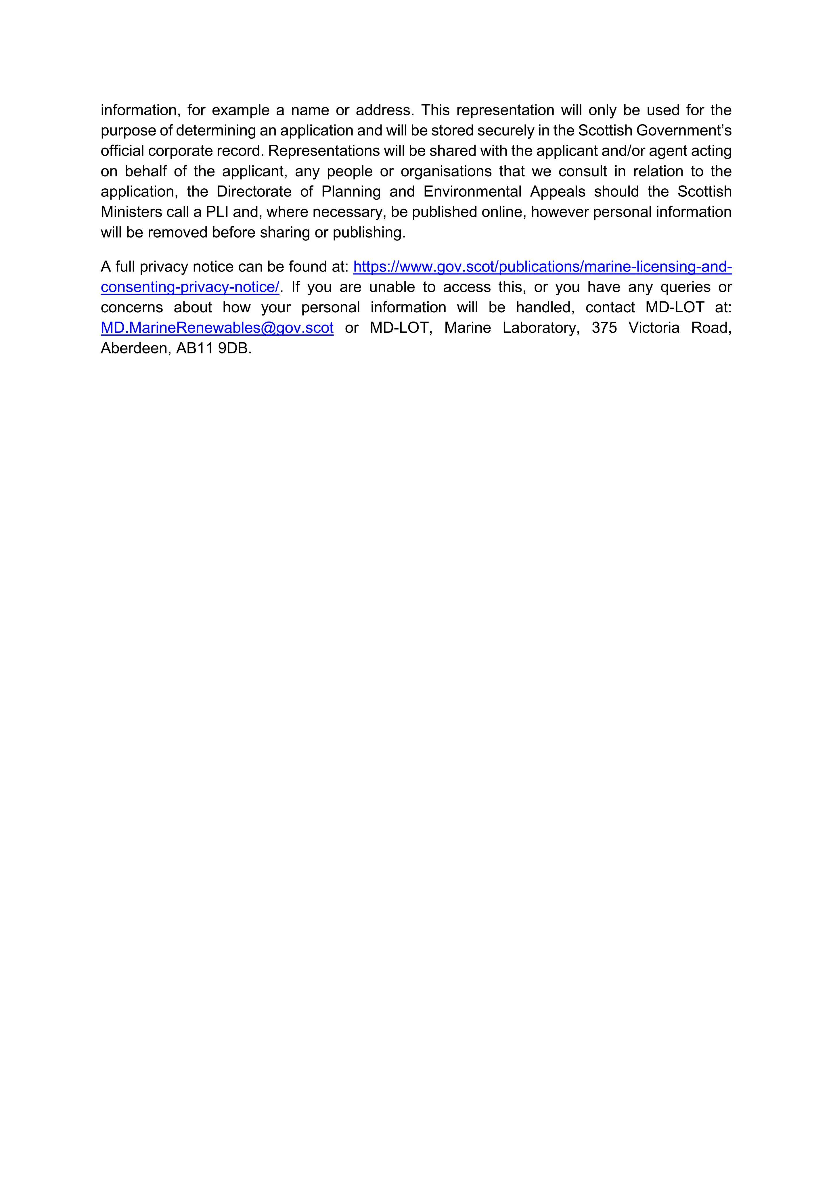 Planning document