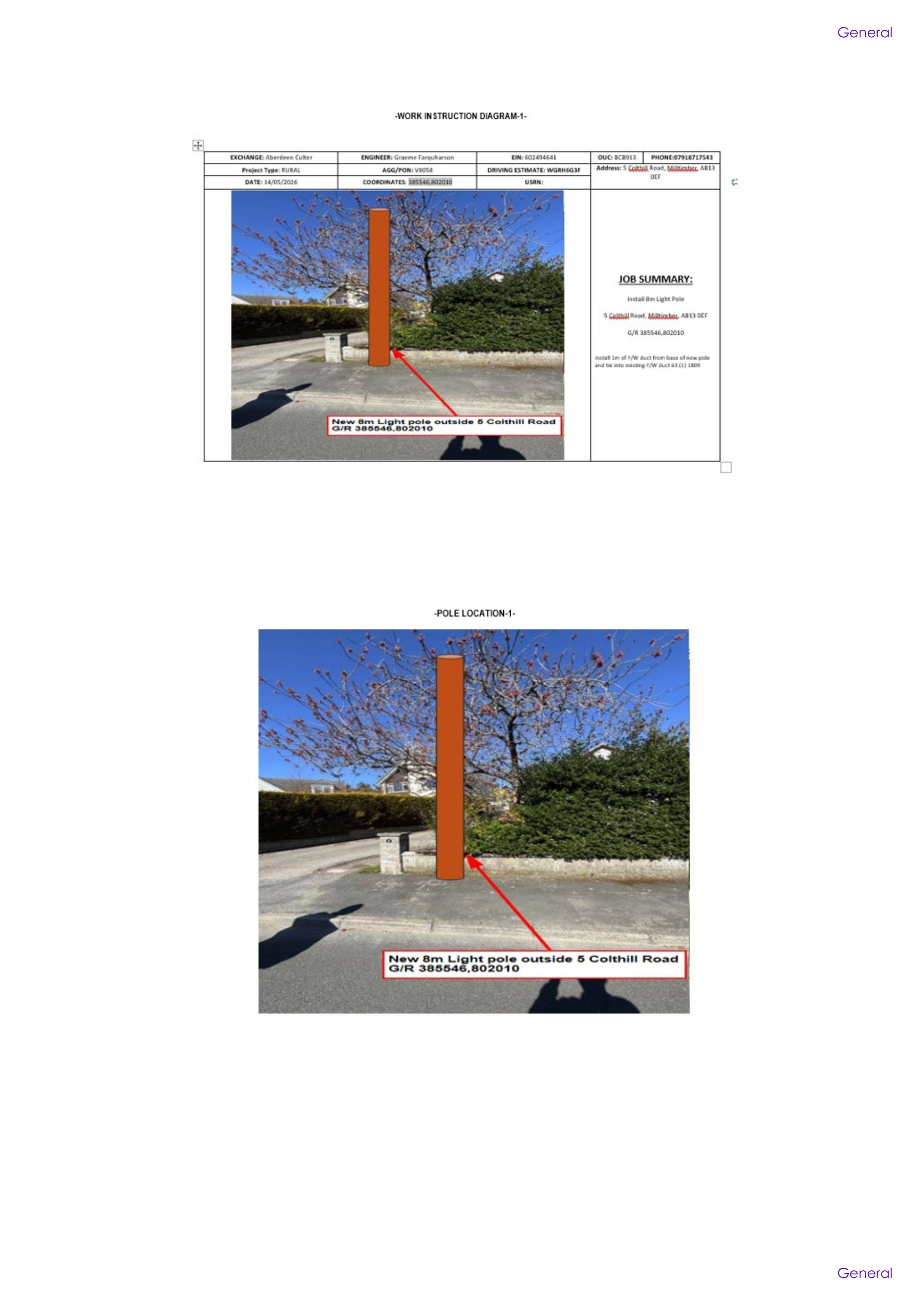 Planning document