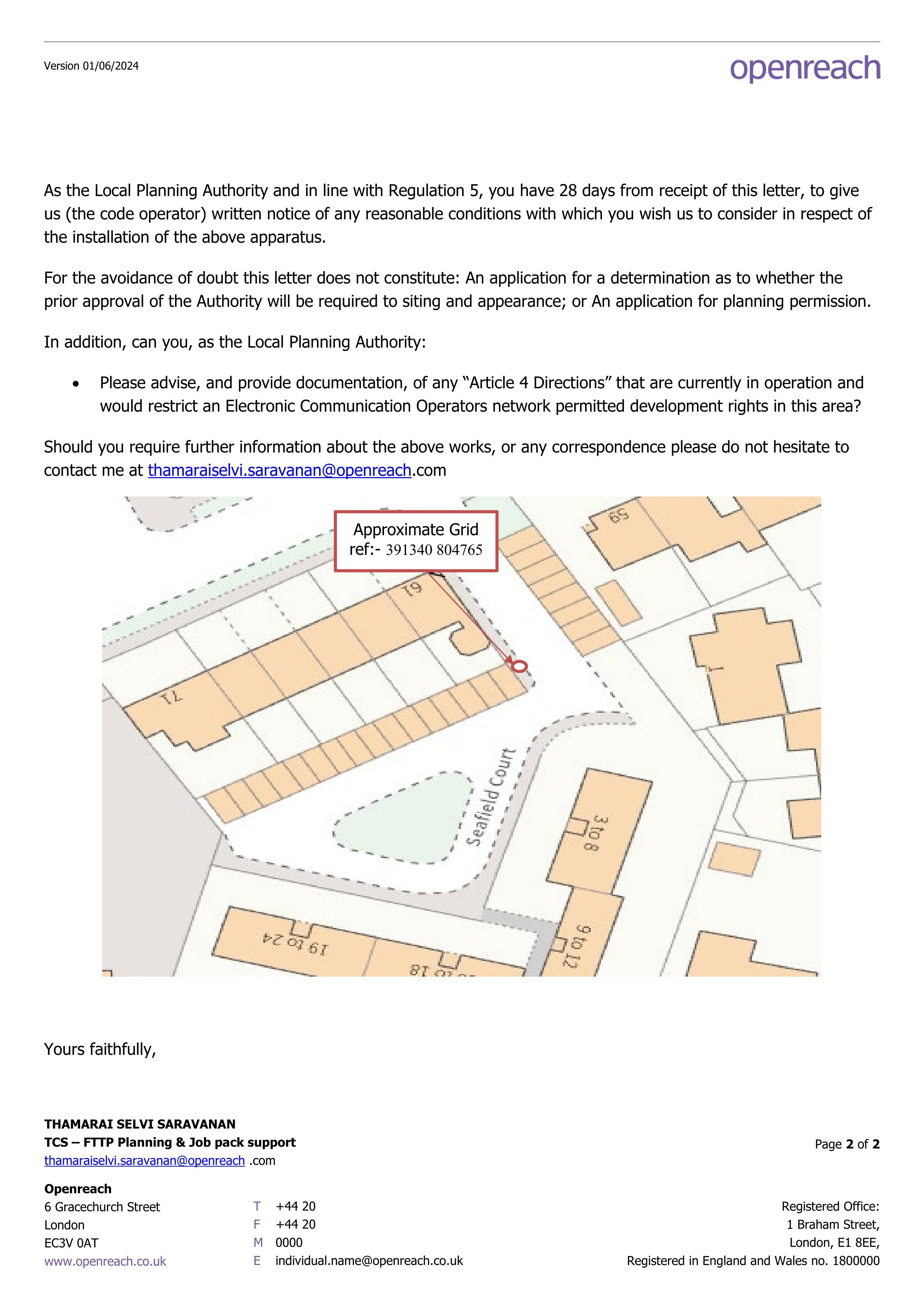 Planning document