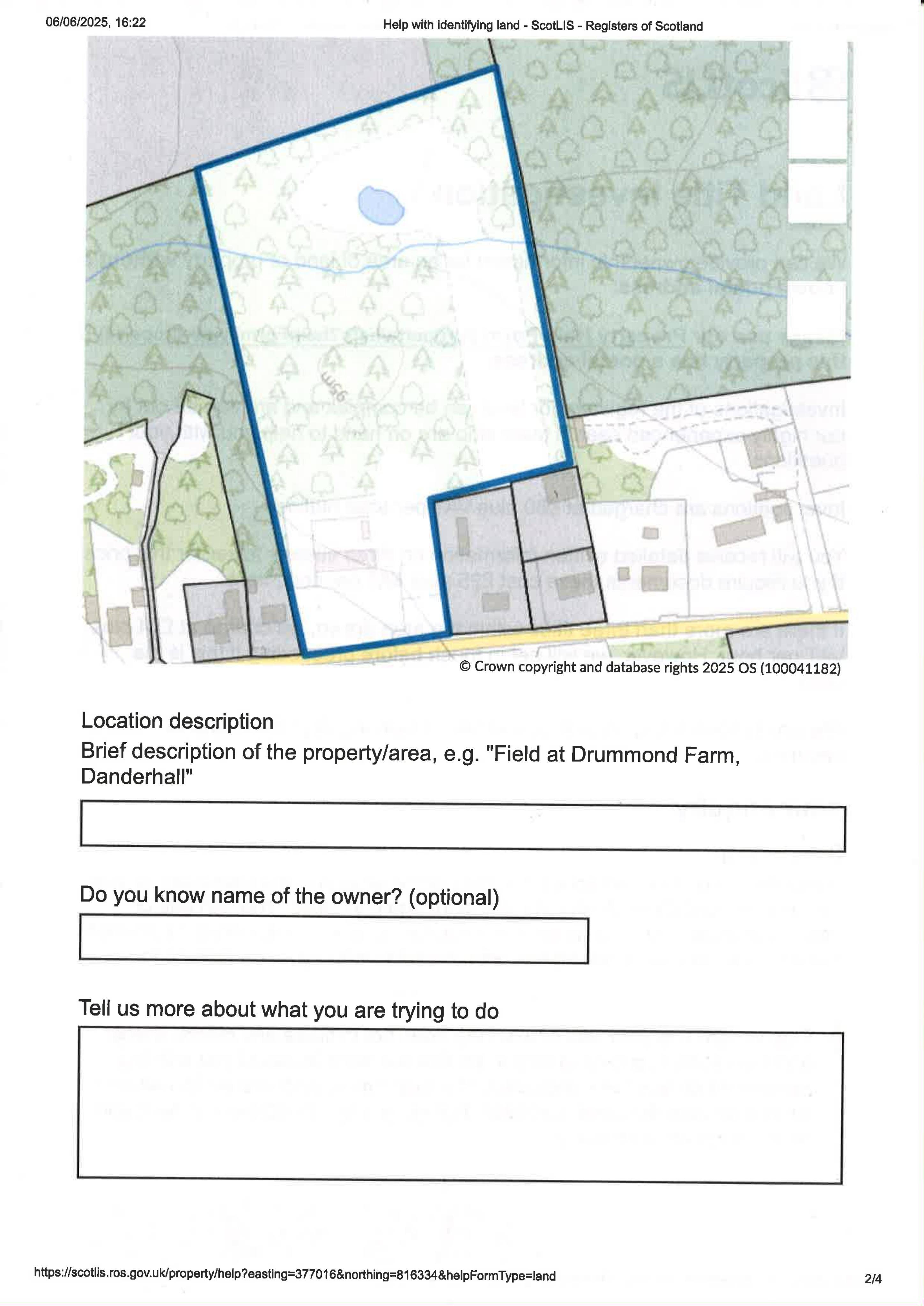 Planning document