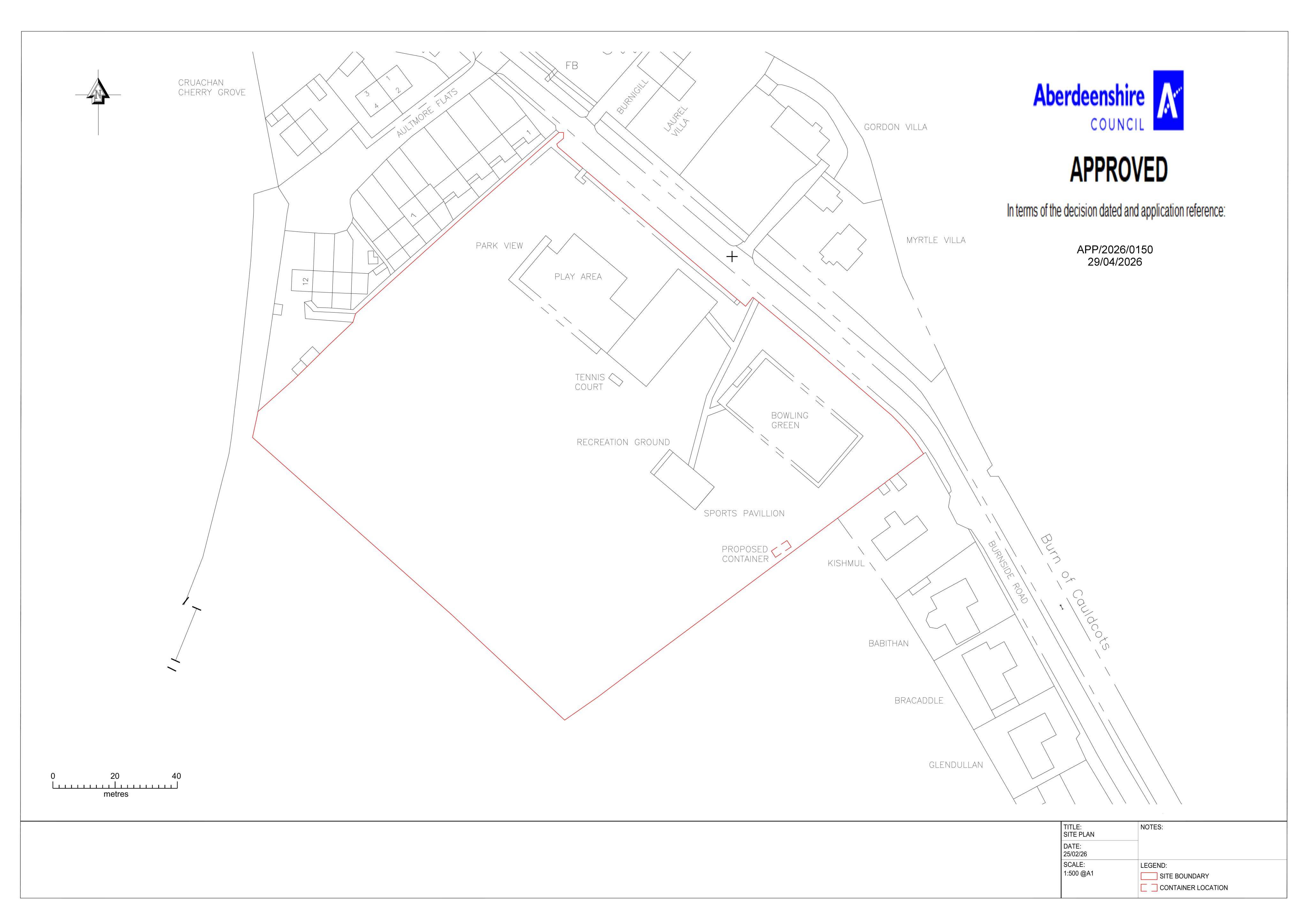 Planning document