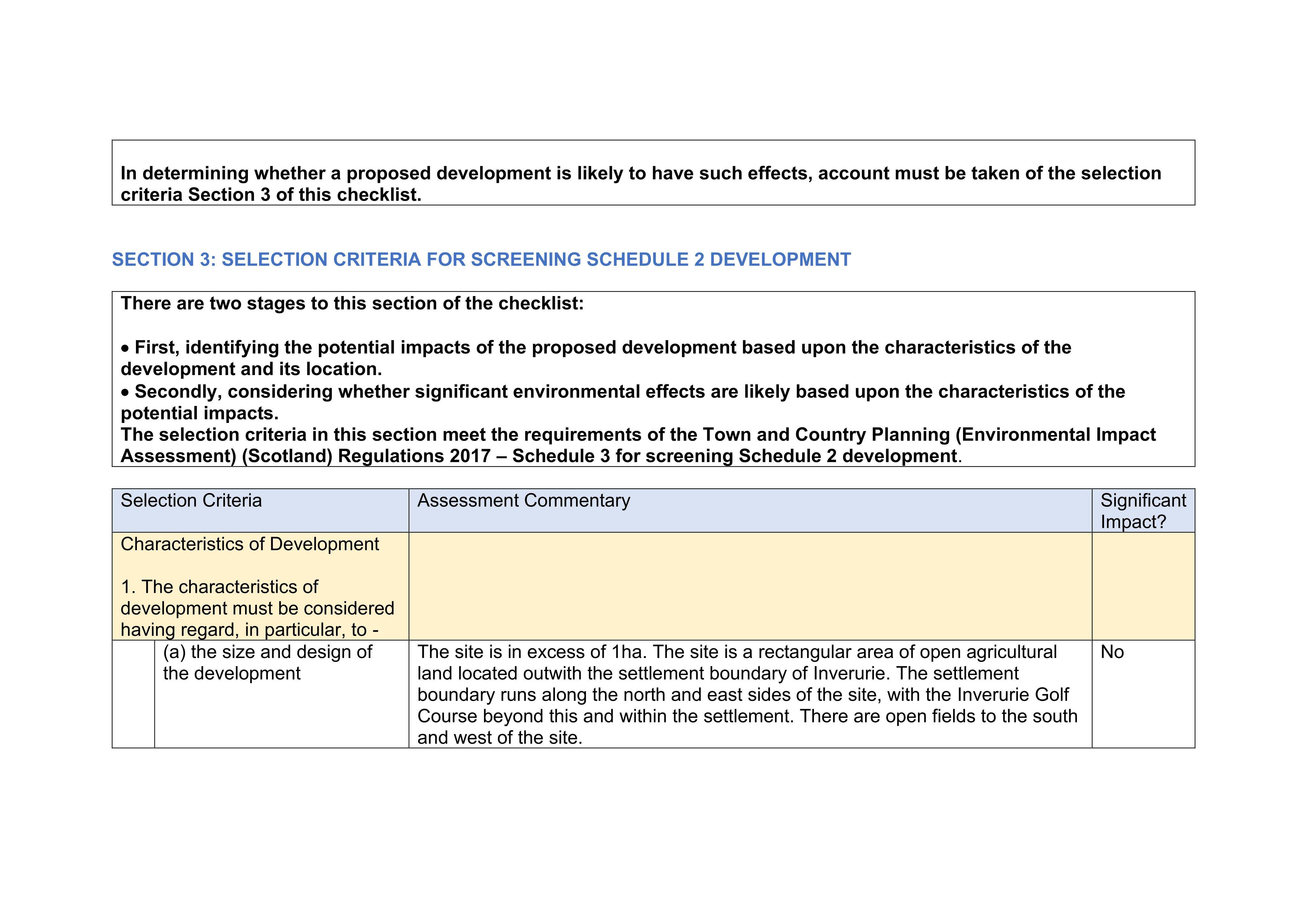 Planning document