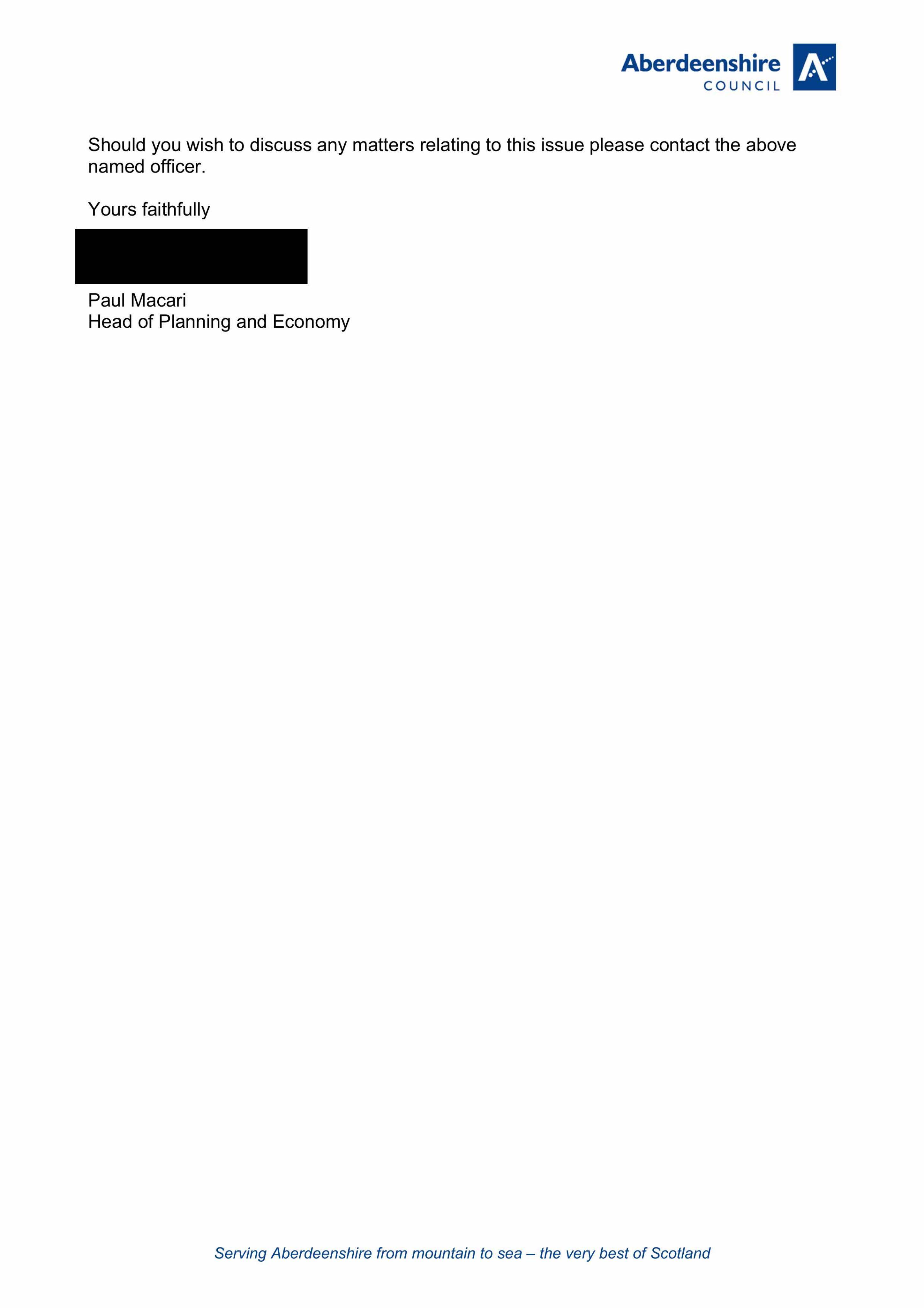 Planning document
