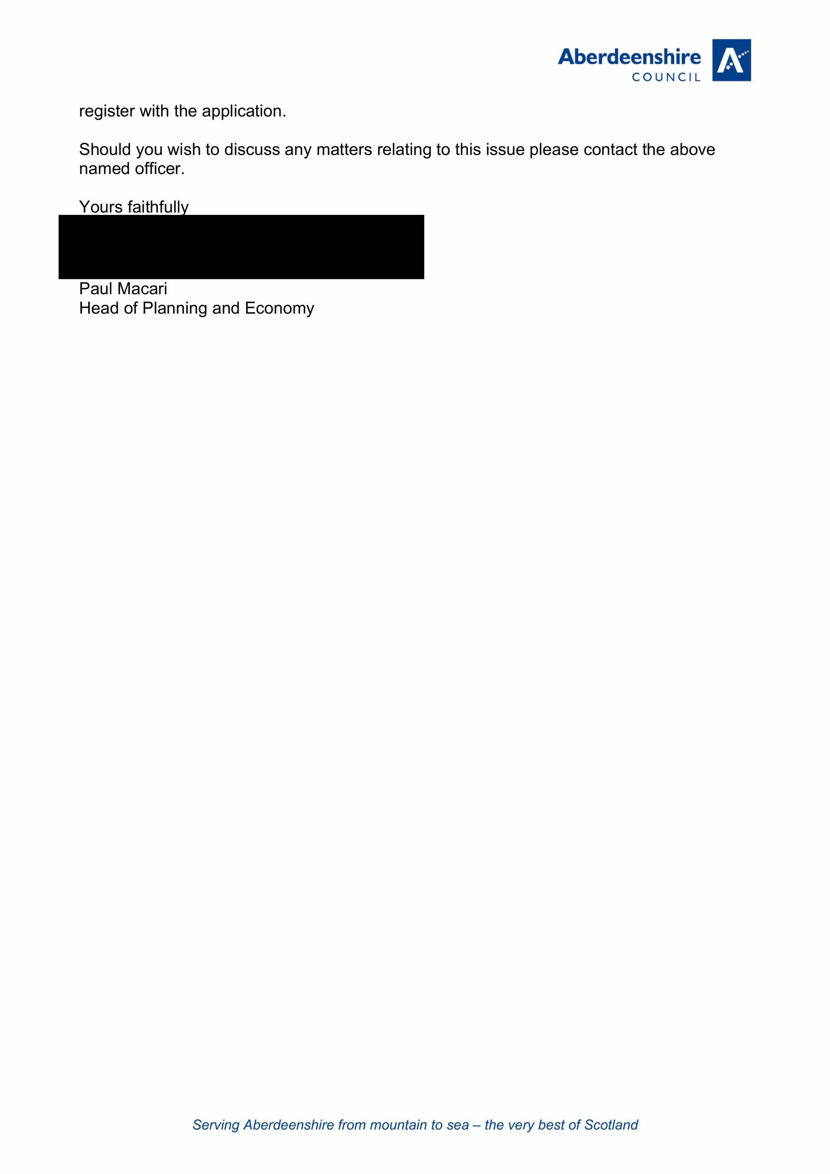 Planning document