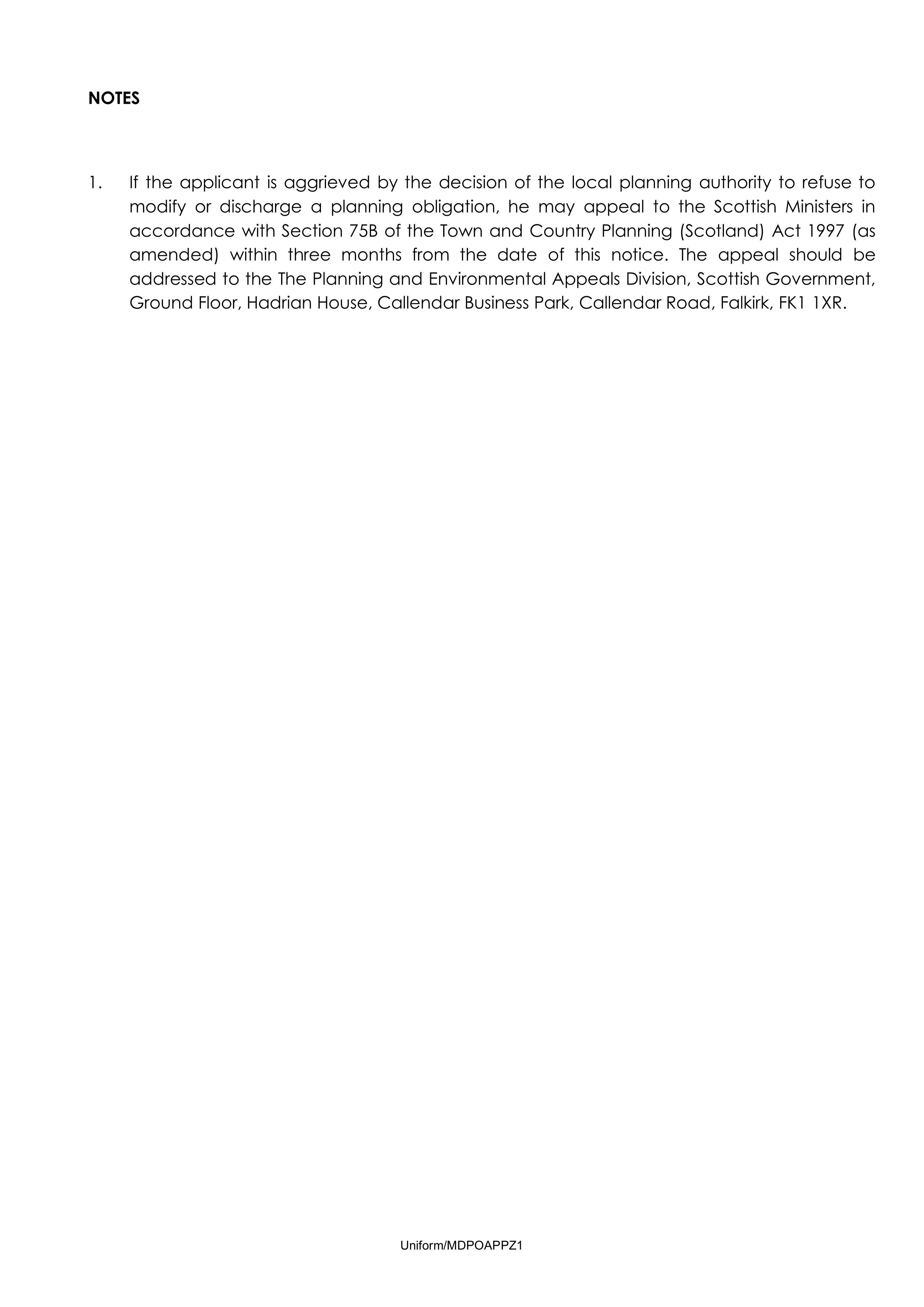 Planning document