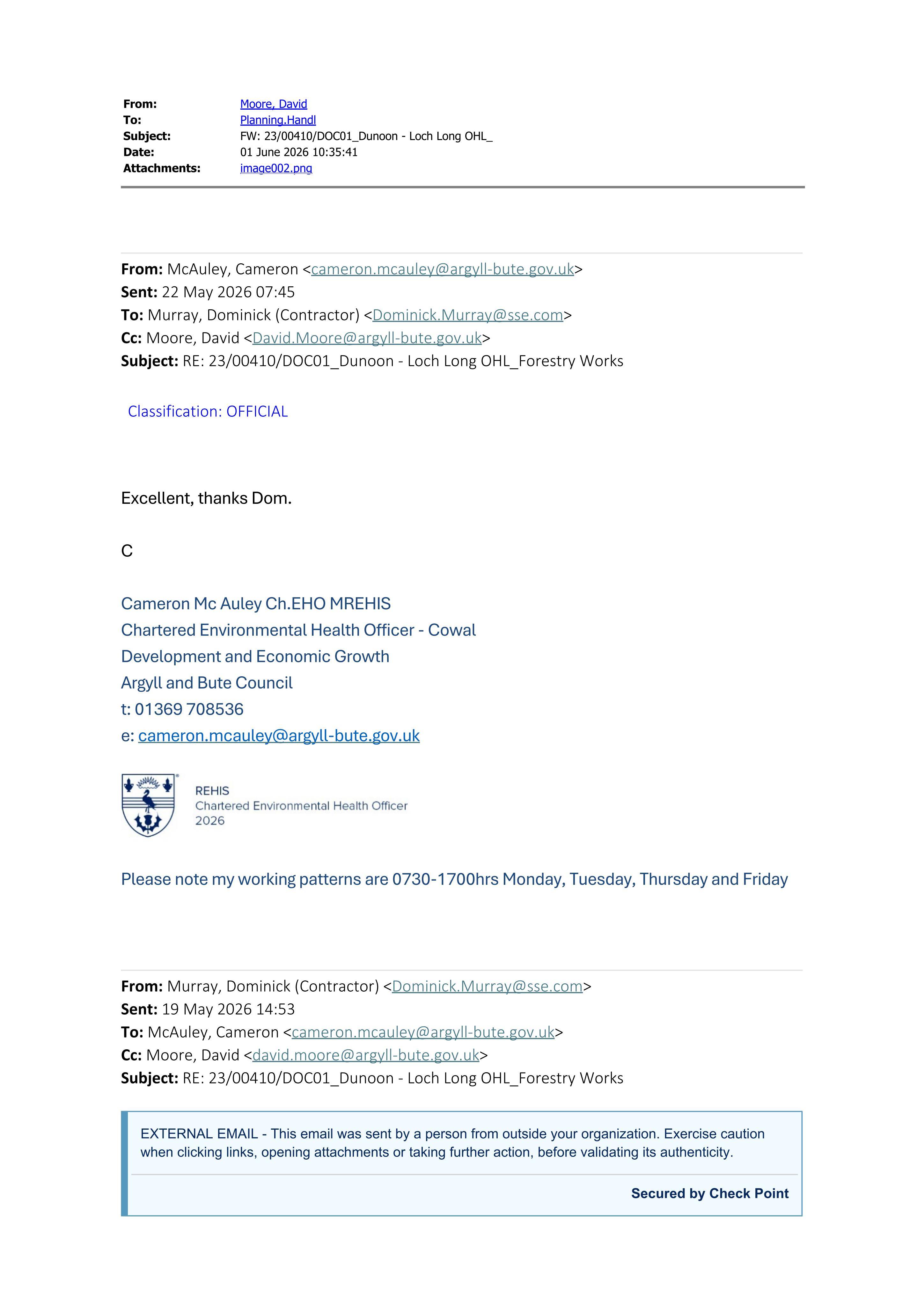 Planning document