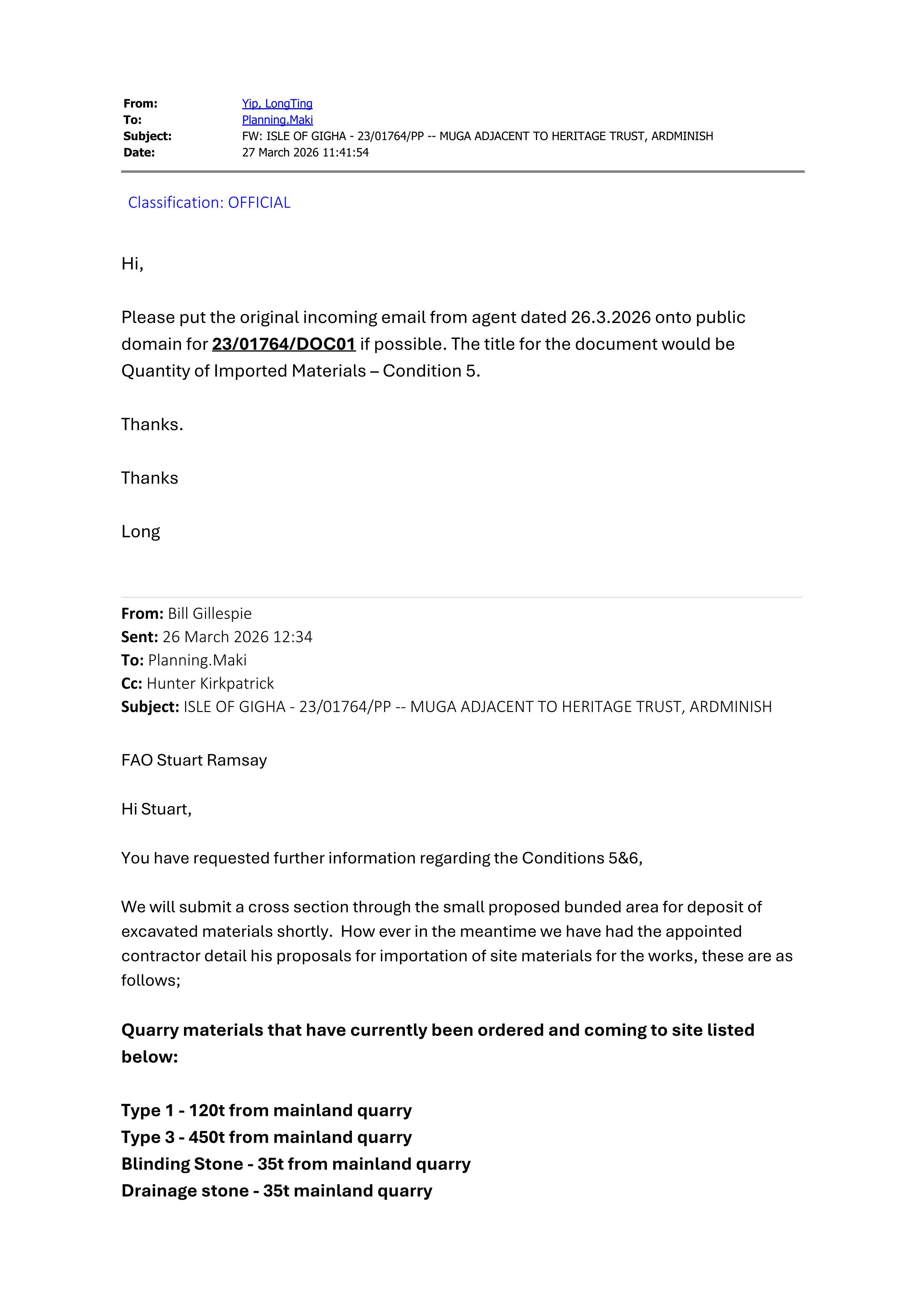 Planning document