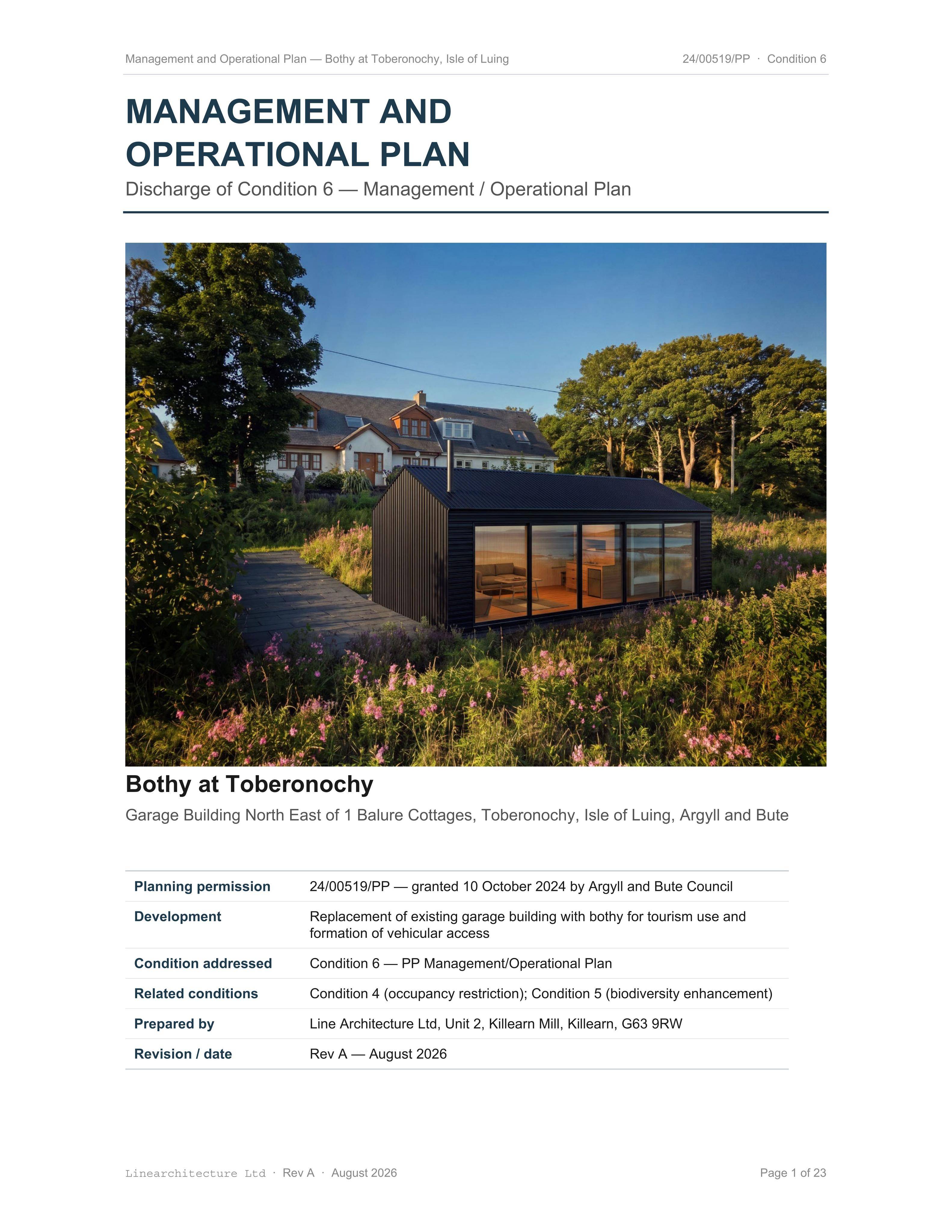 Planning document