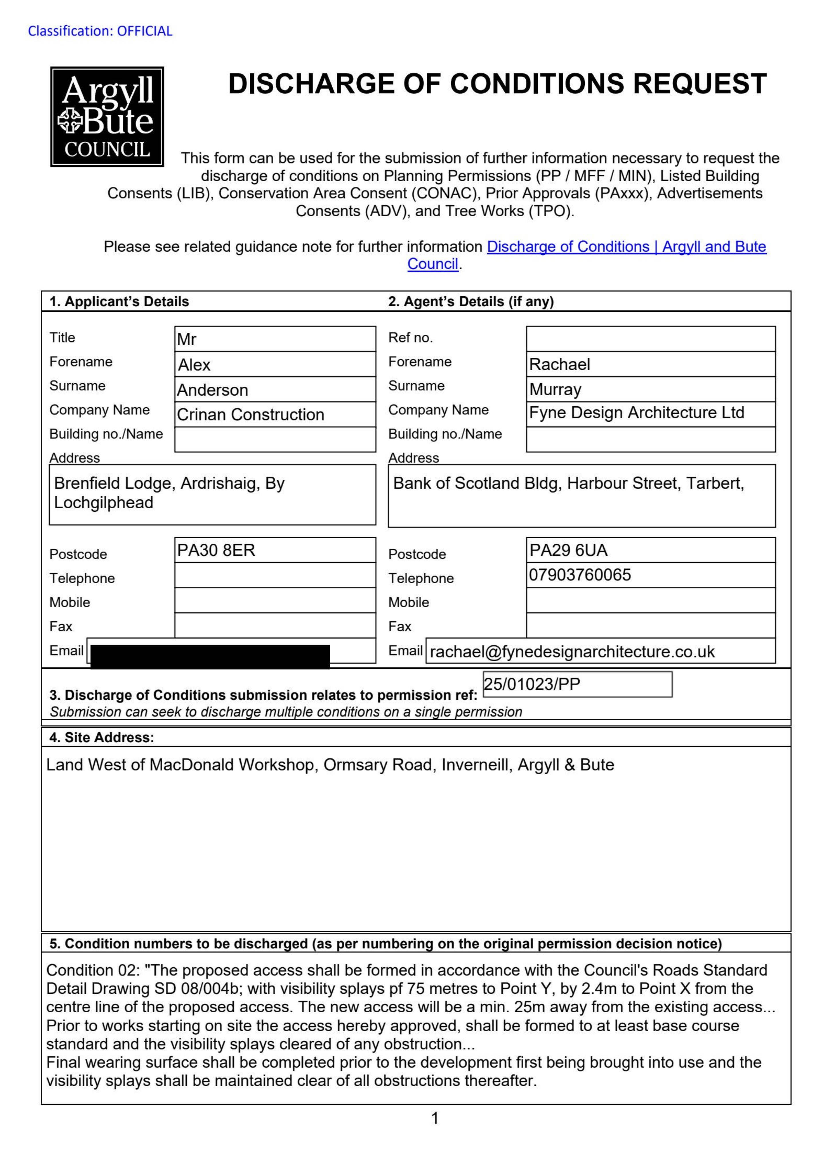 Planning document