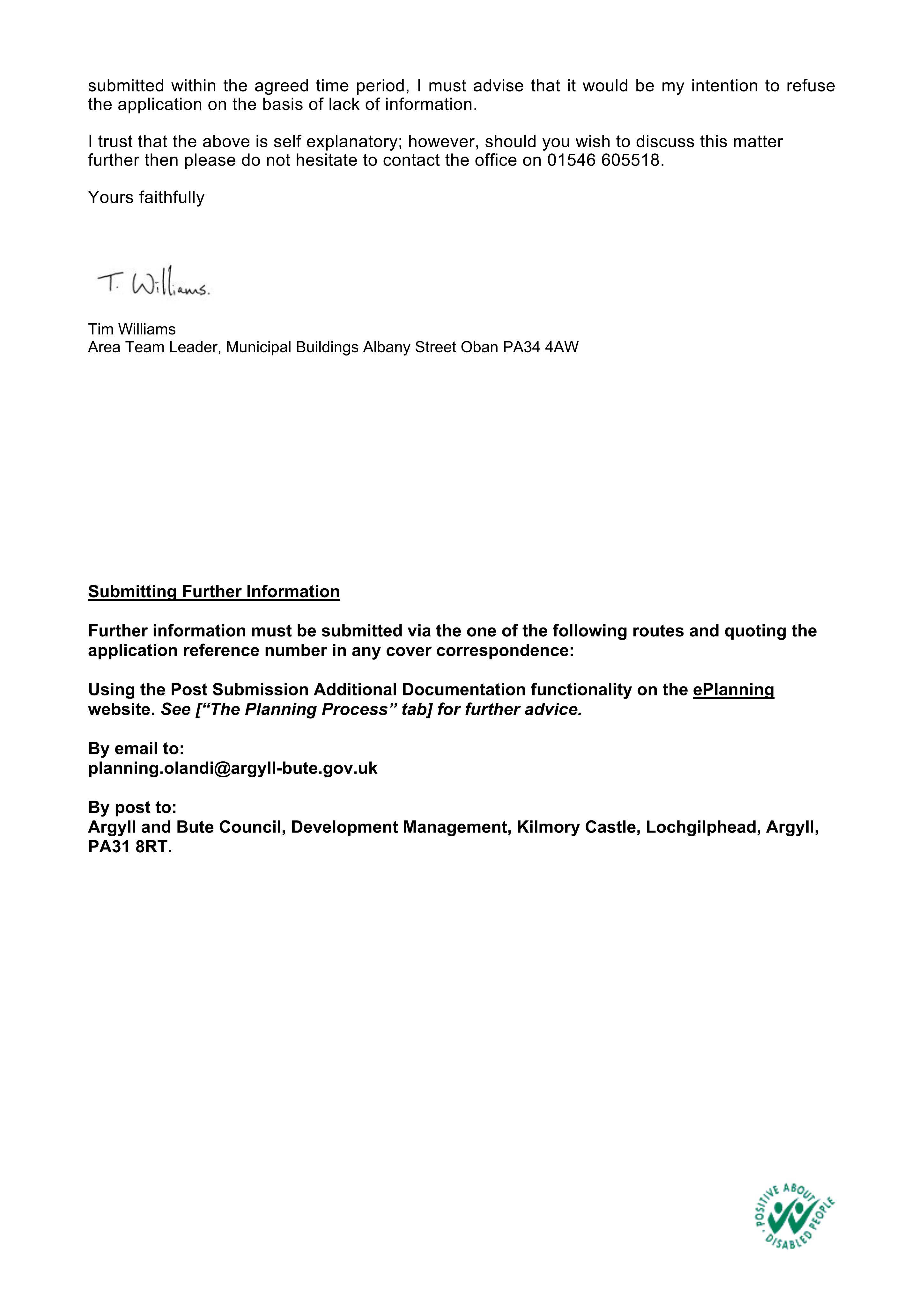 Planning document
