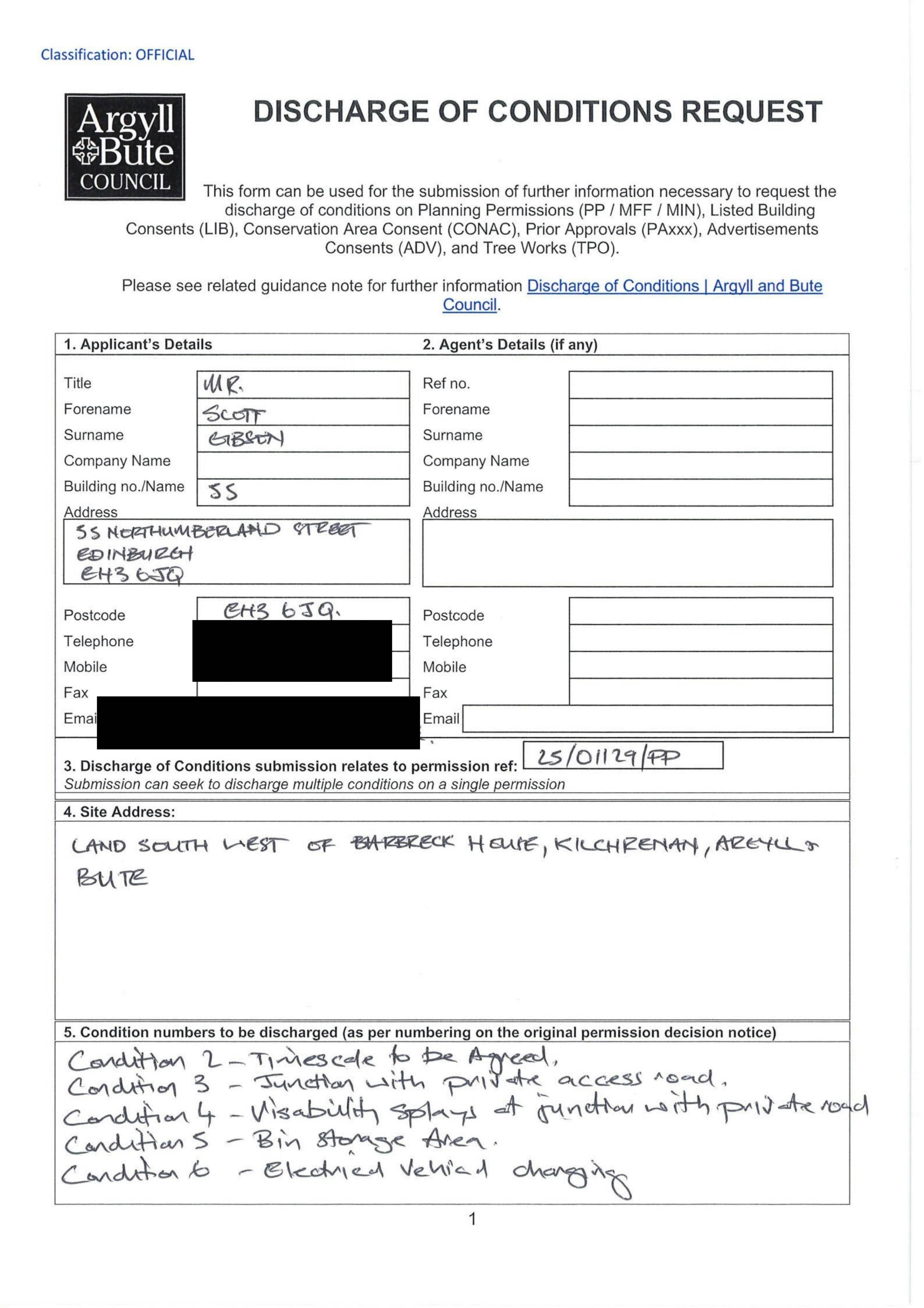 Planning document