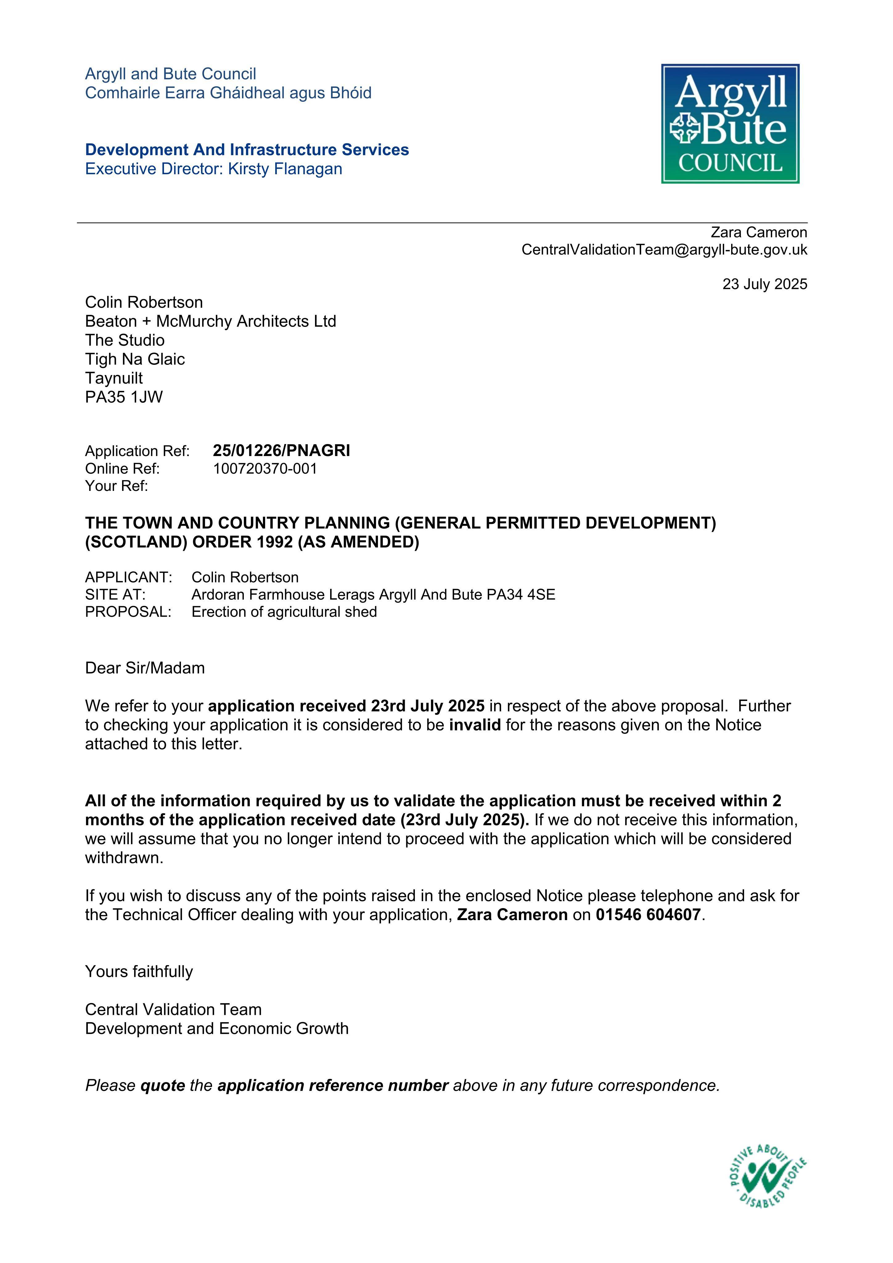 Planning document