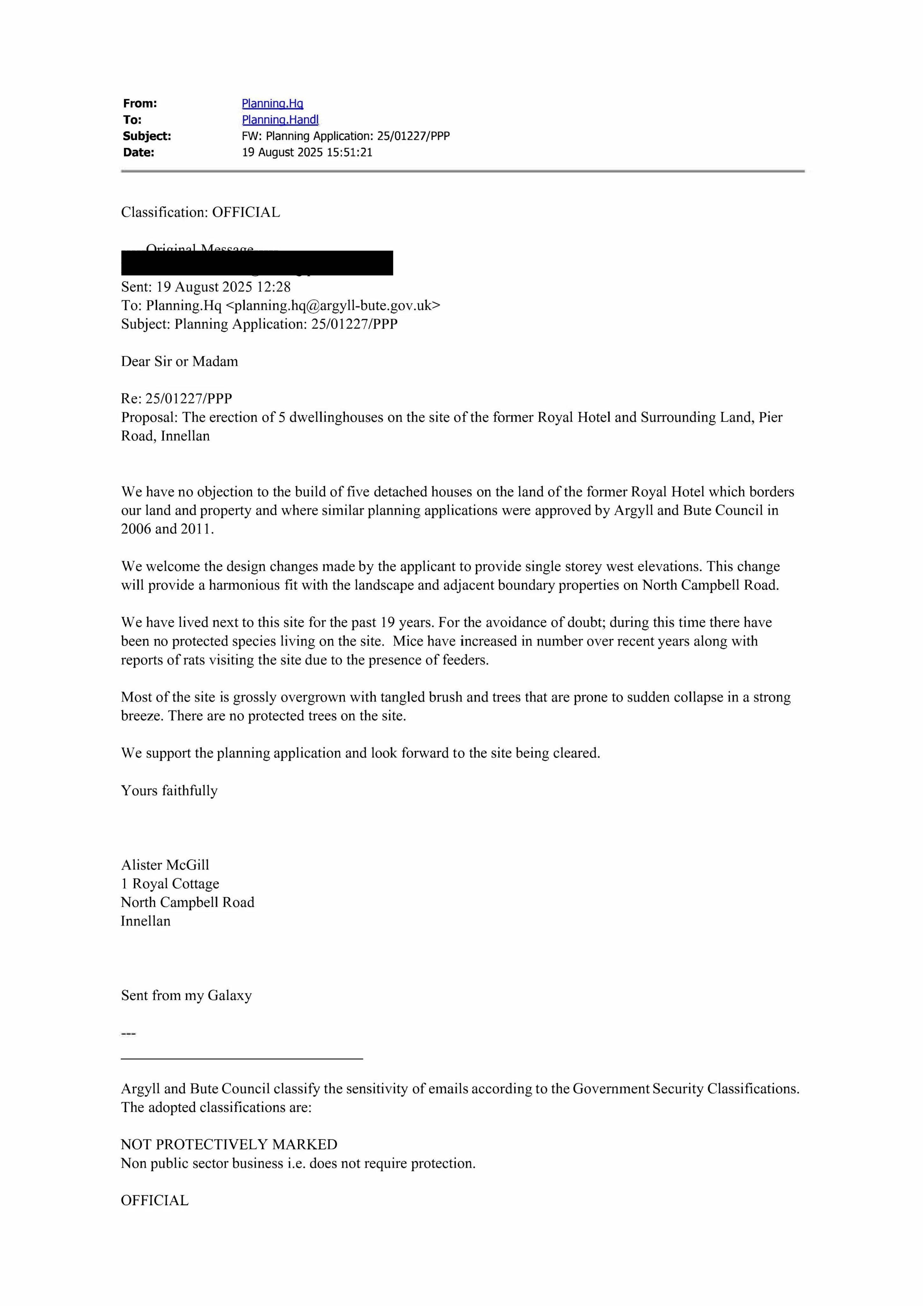 Planning document