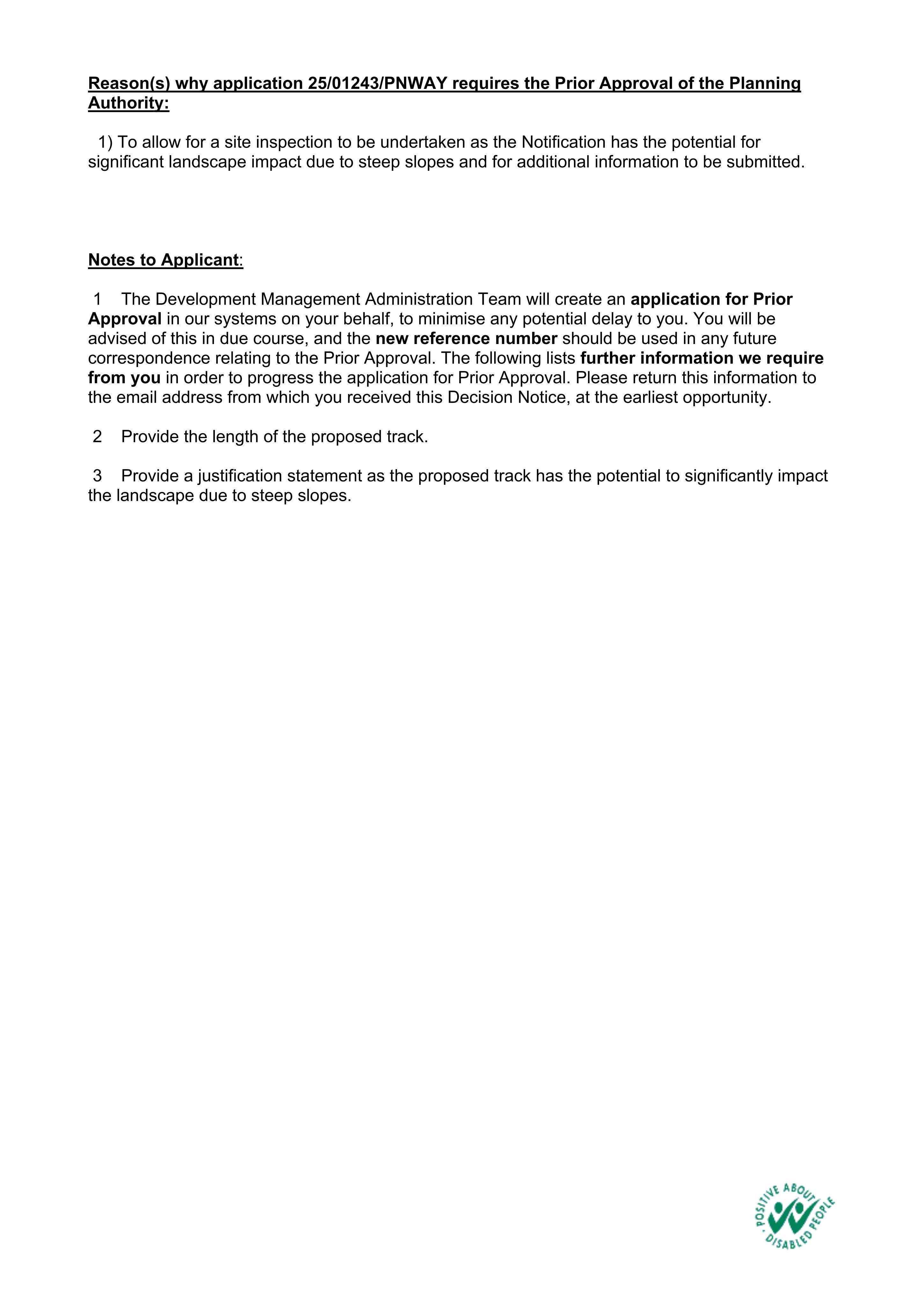 Planning document
