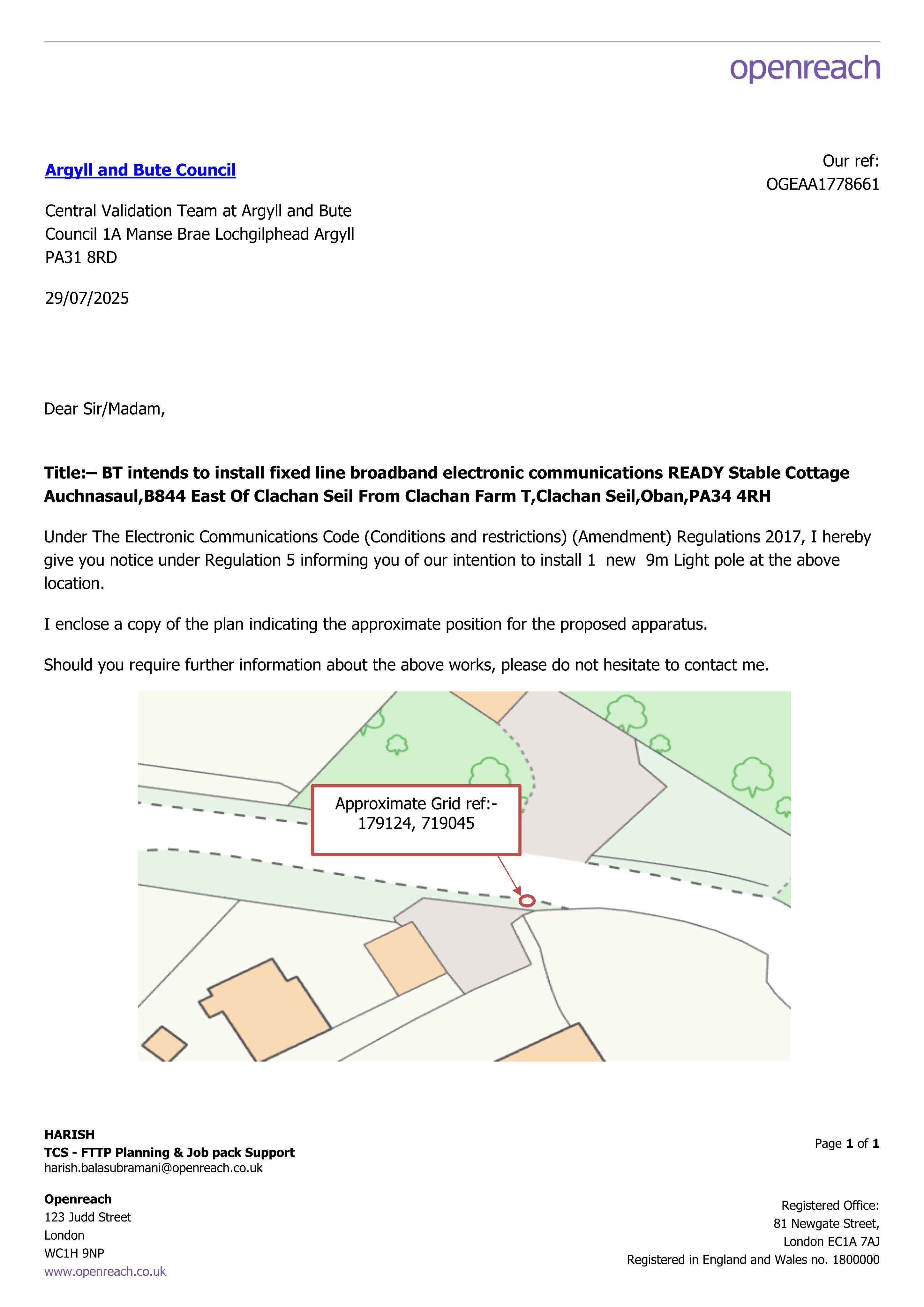 Planning document