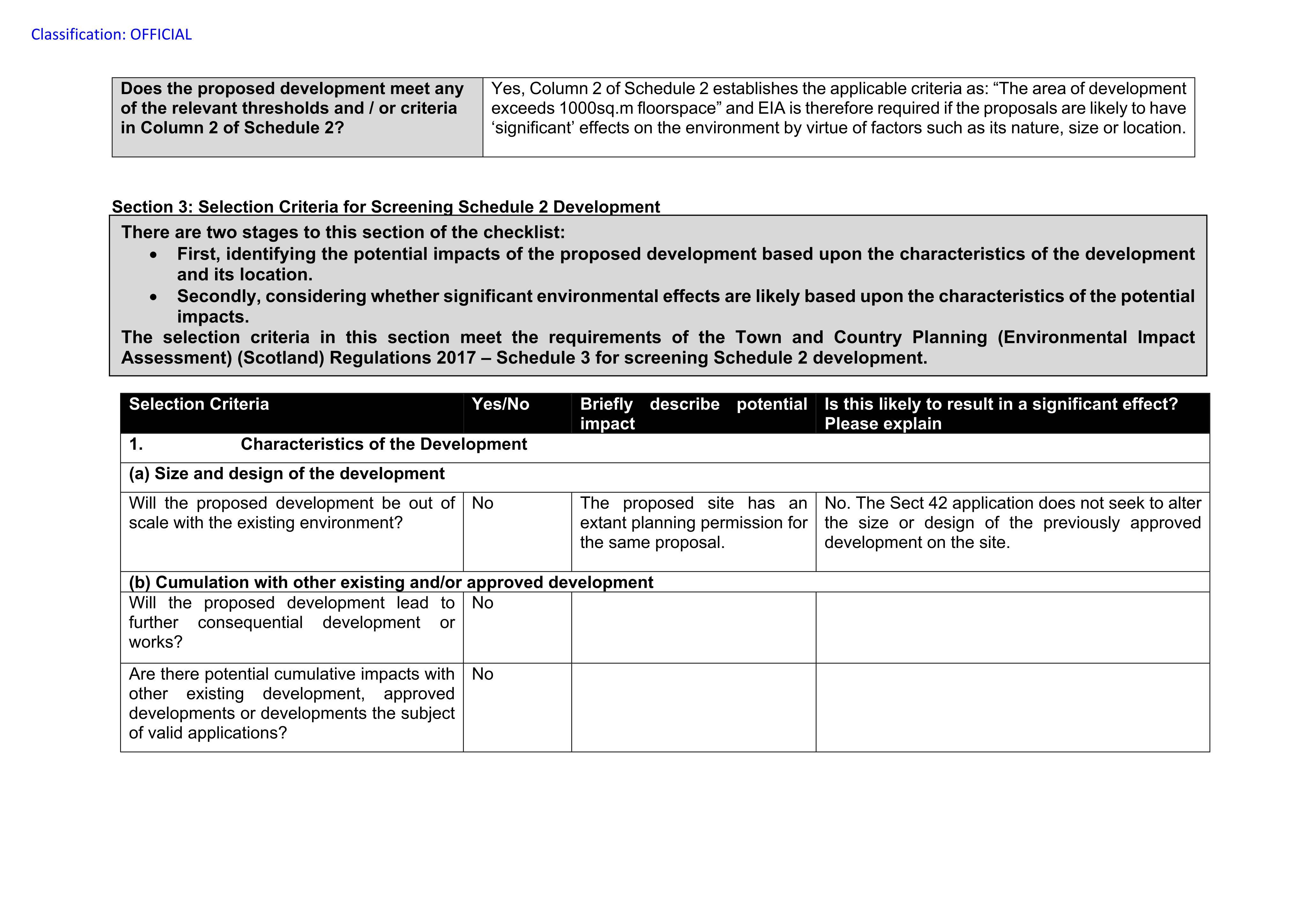Planning document