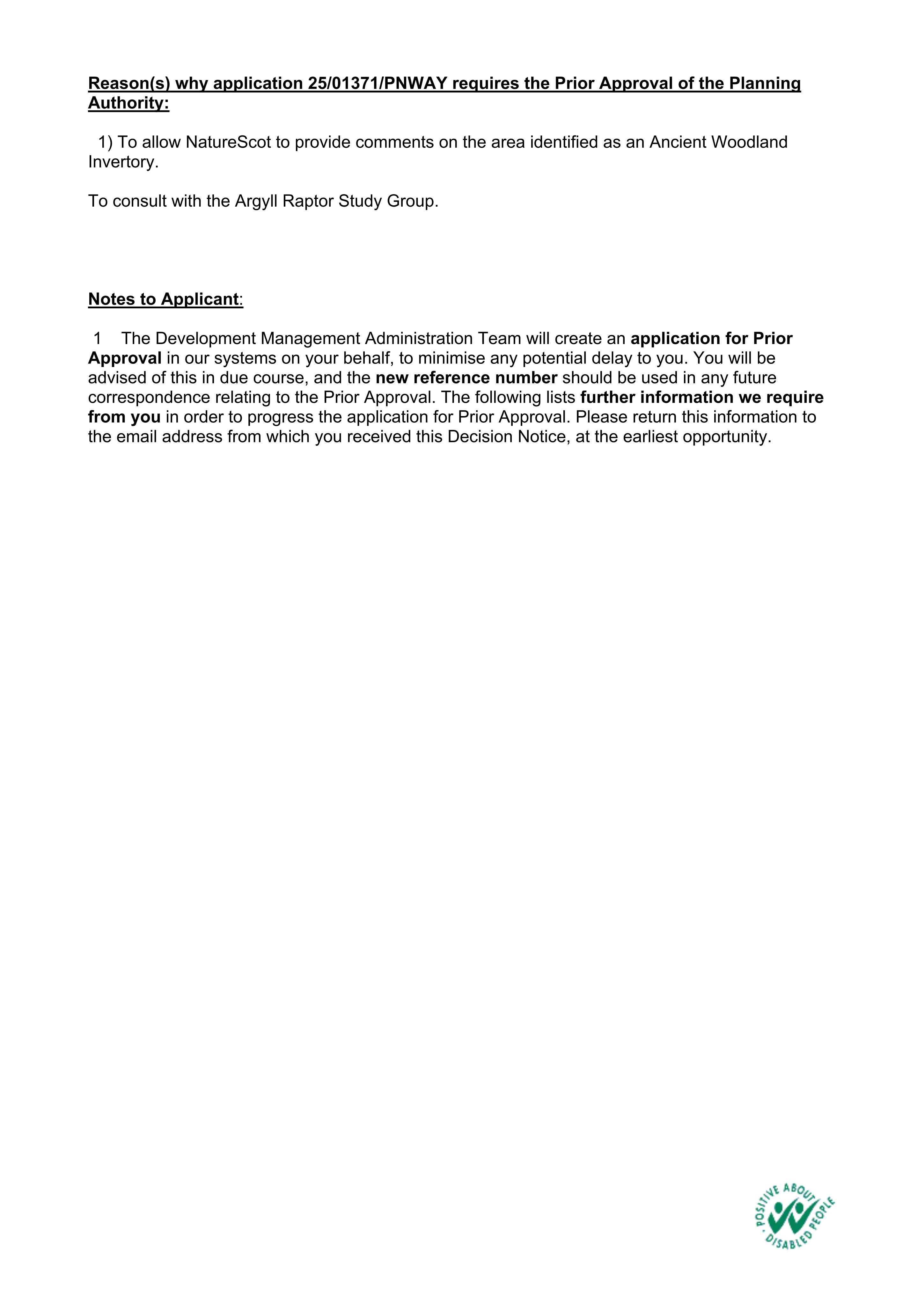 Planning document