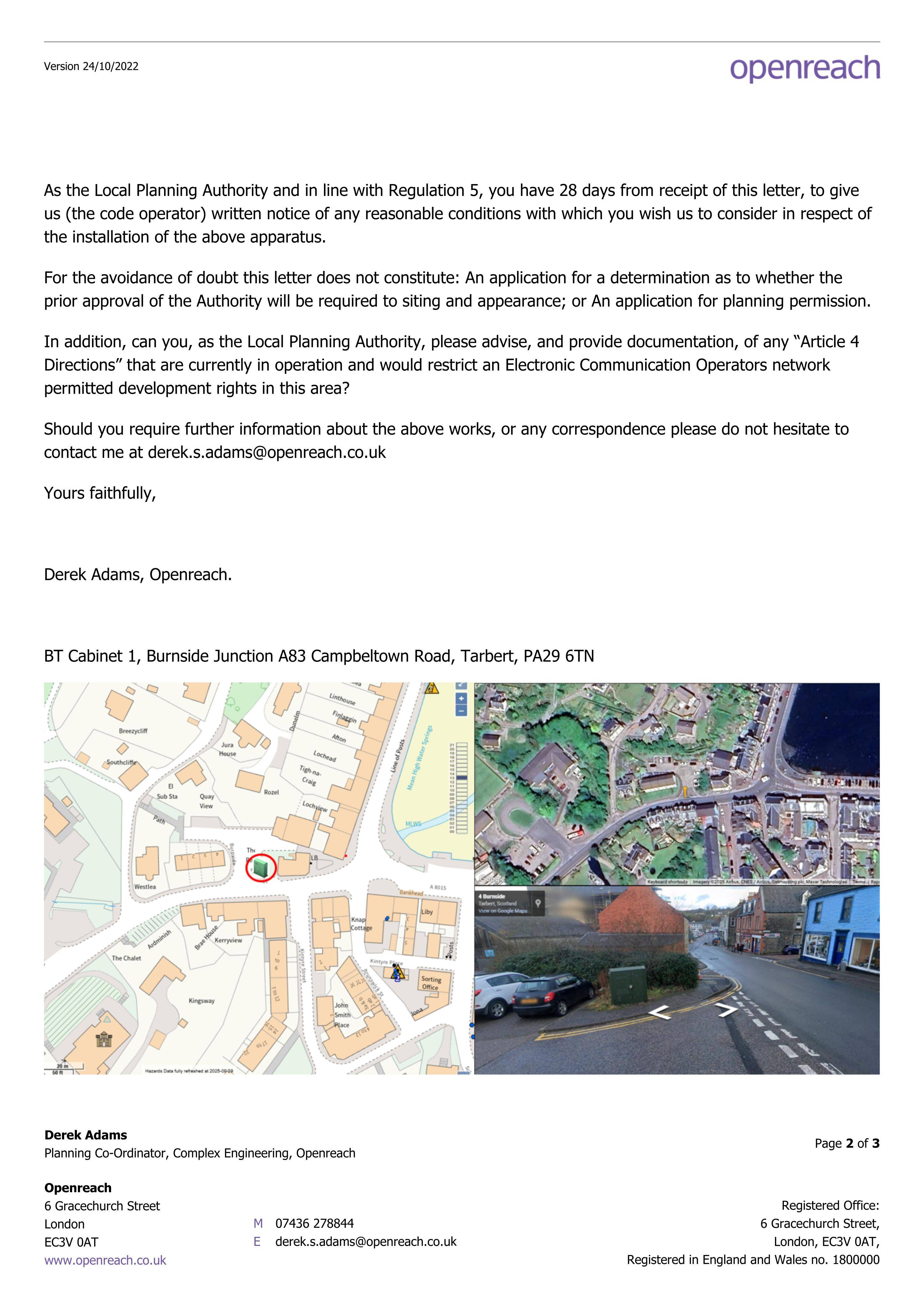 Planning document