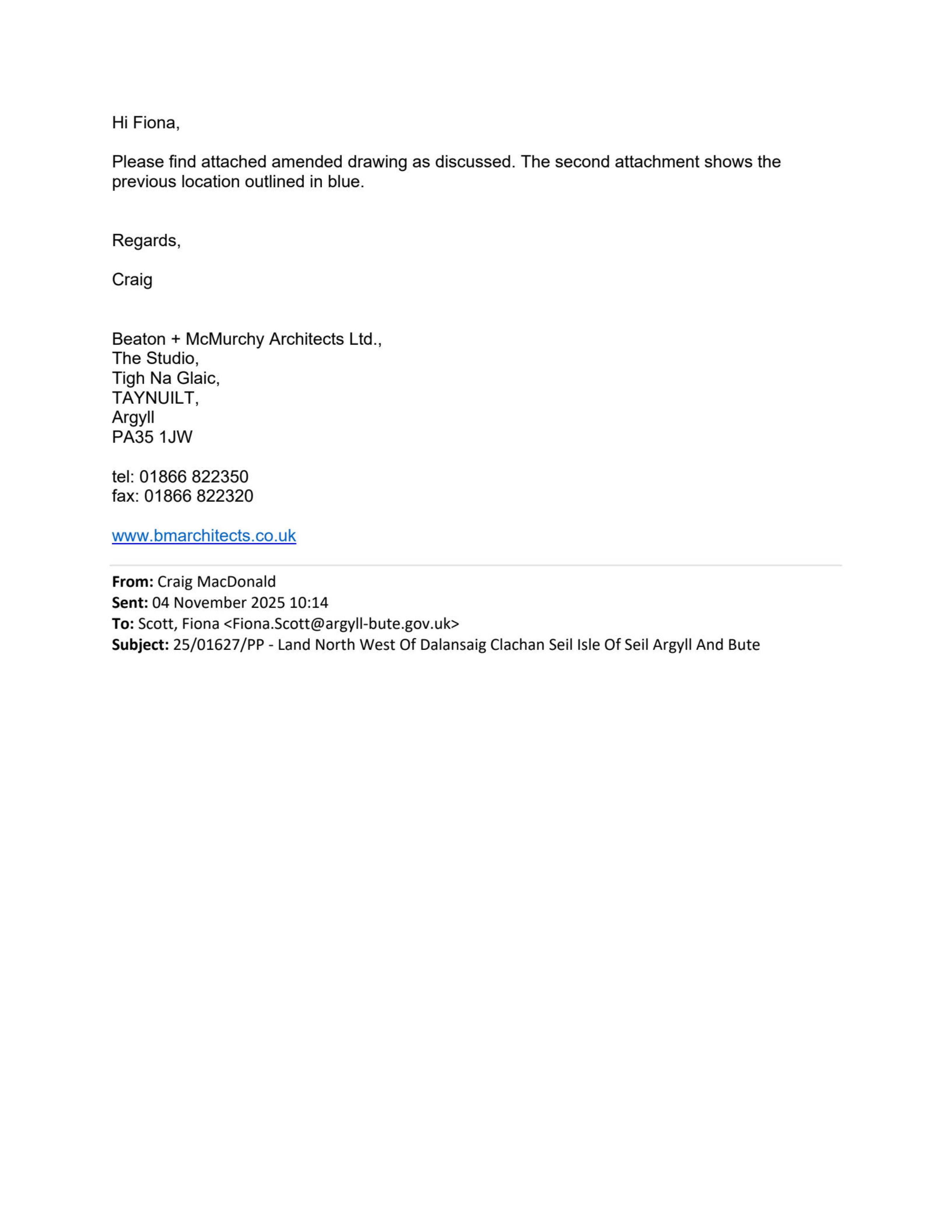 Planning document