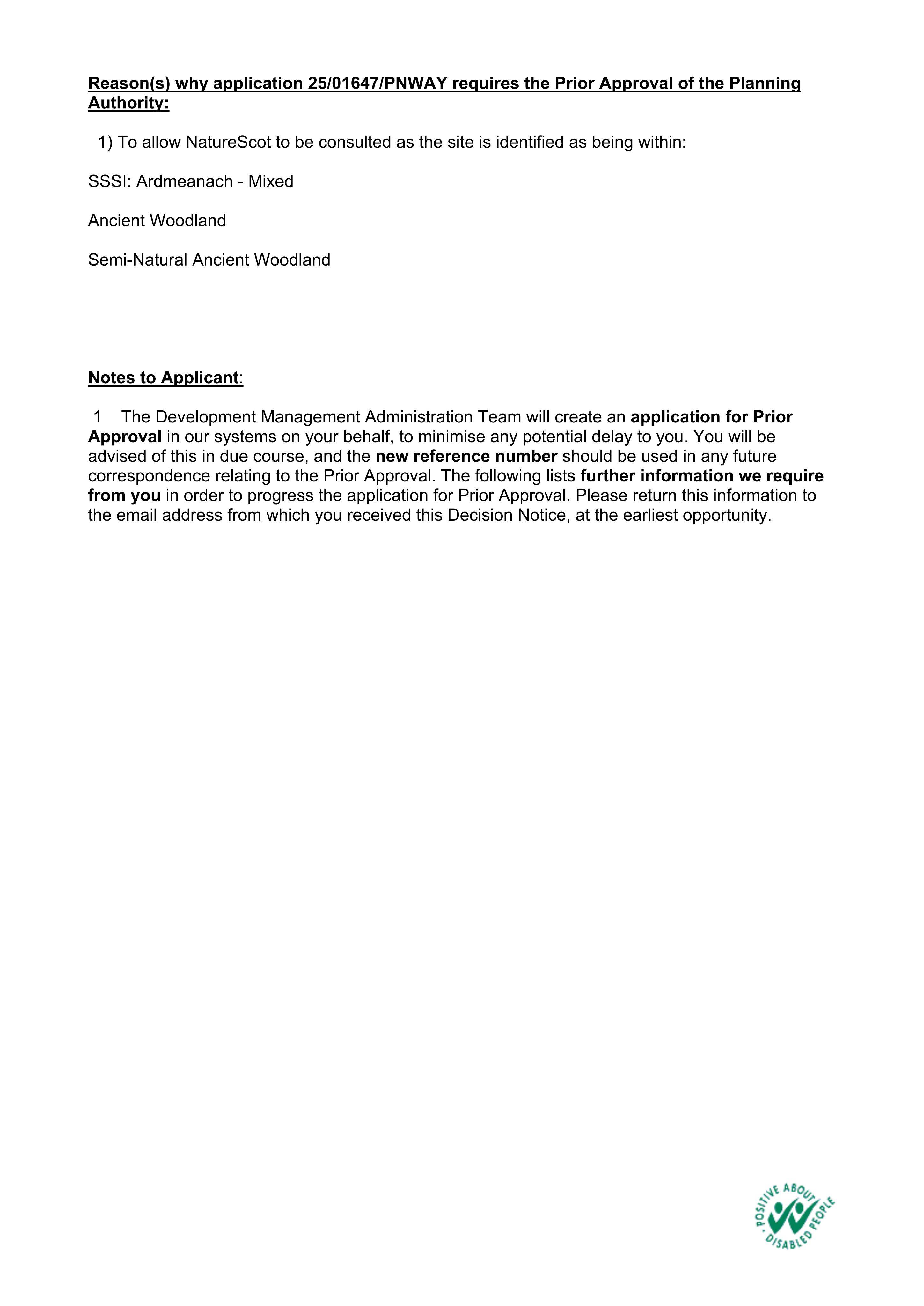 Planning document