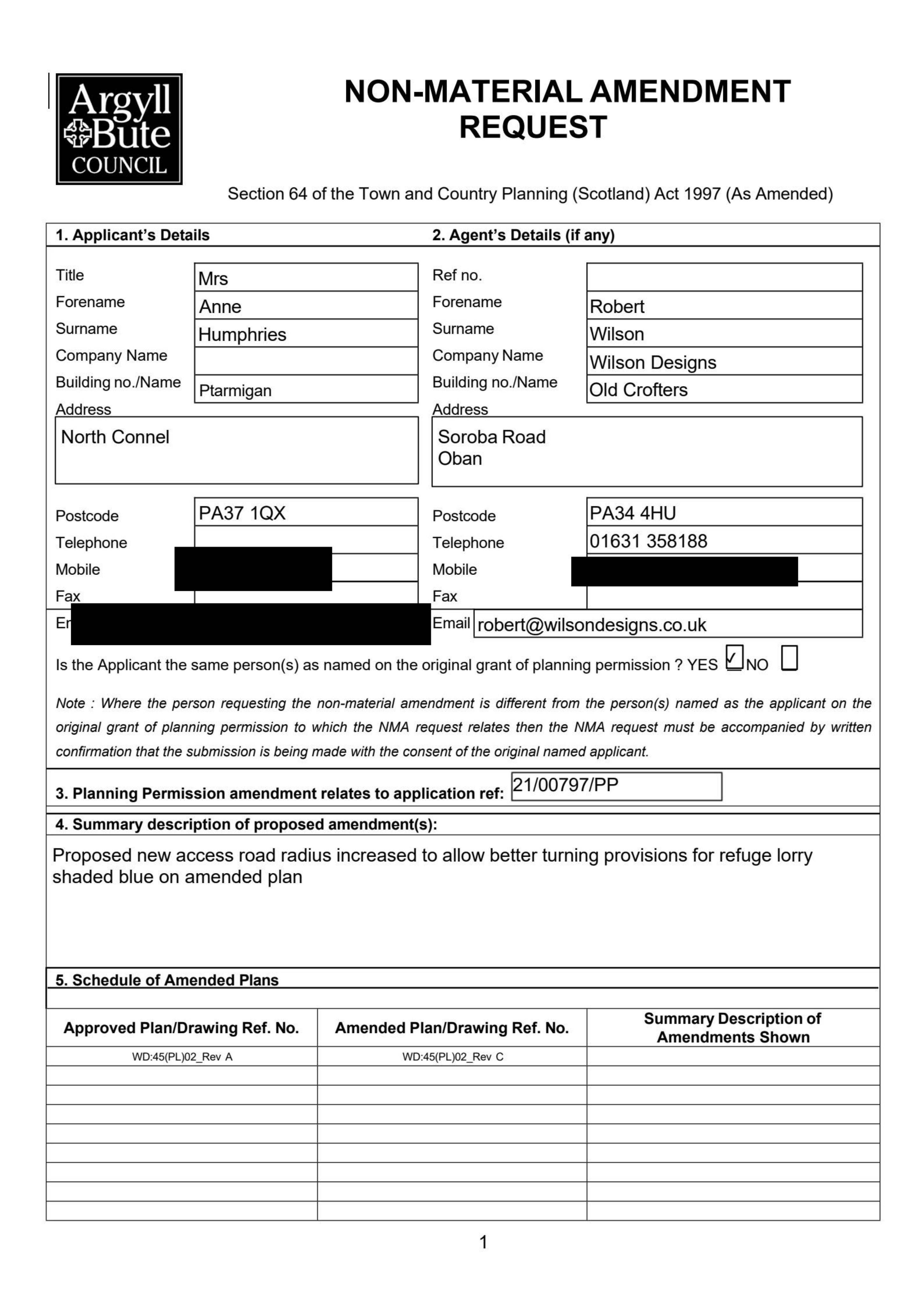 Planning document