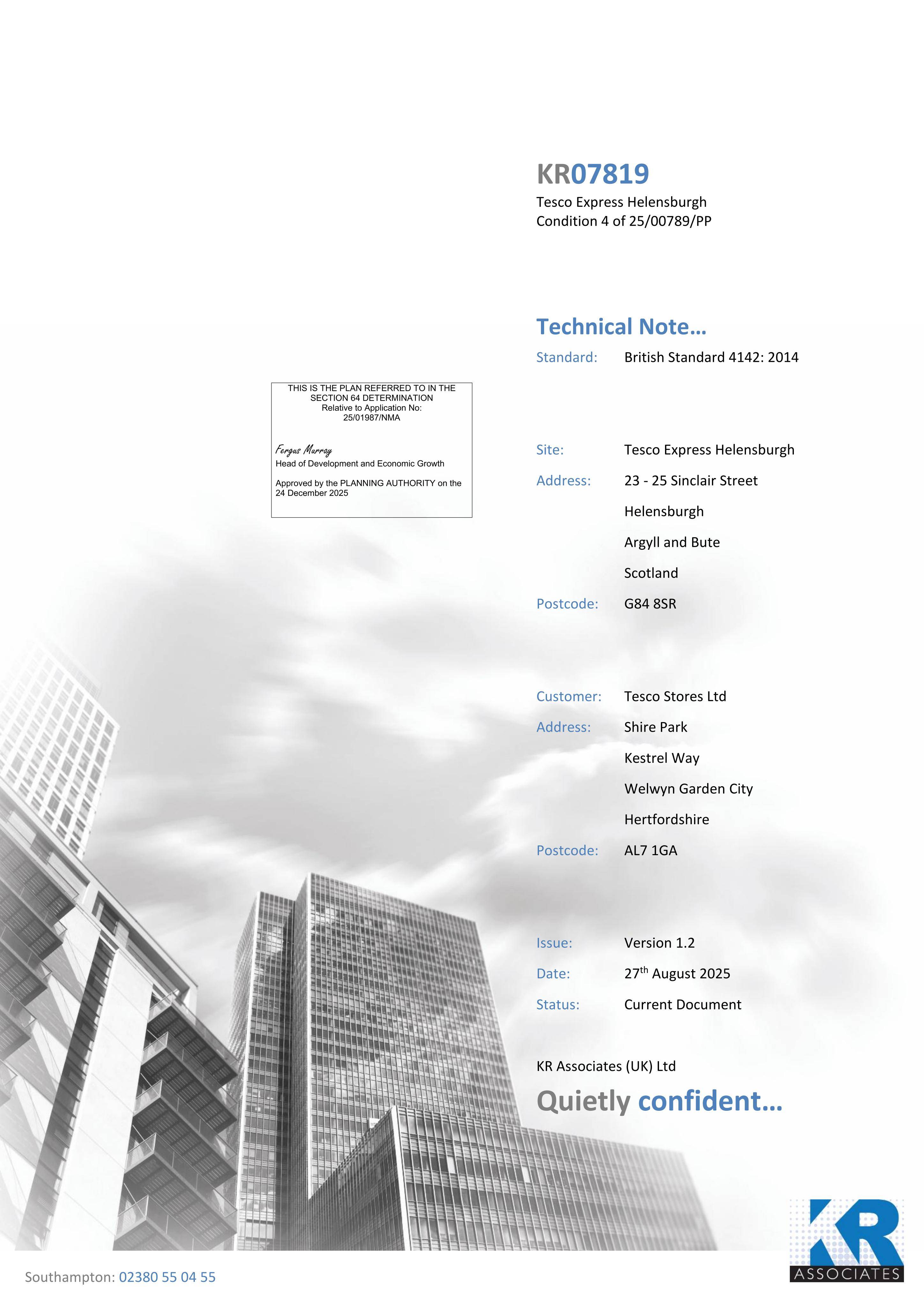 Planning document