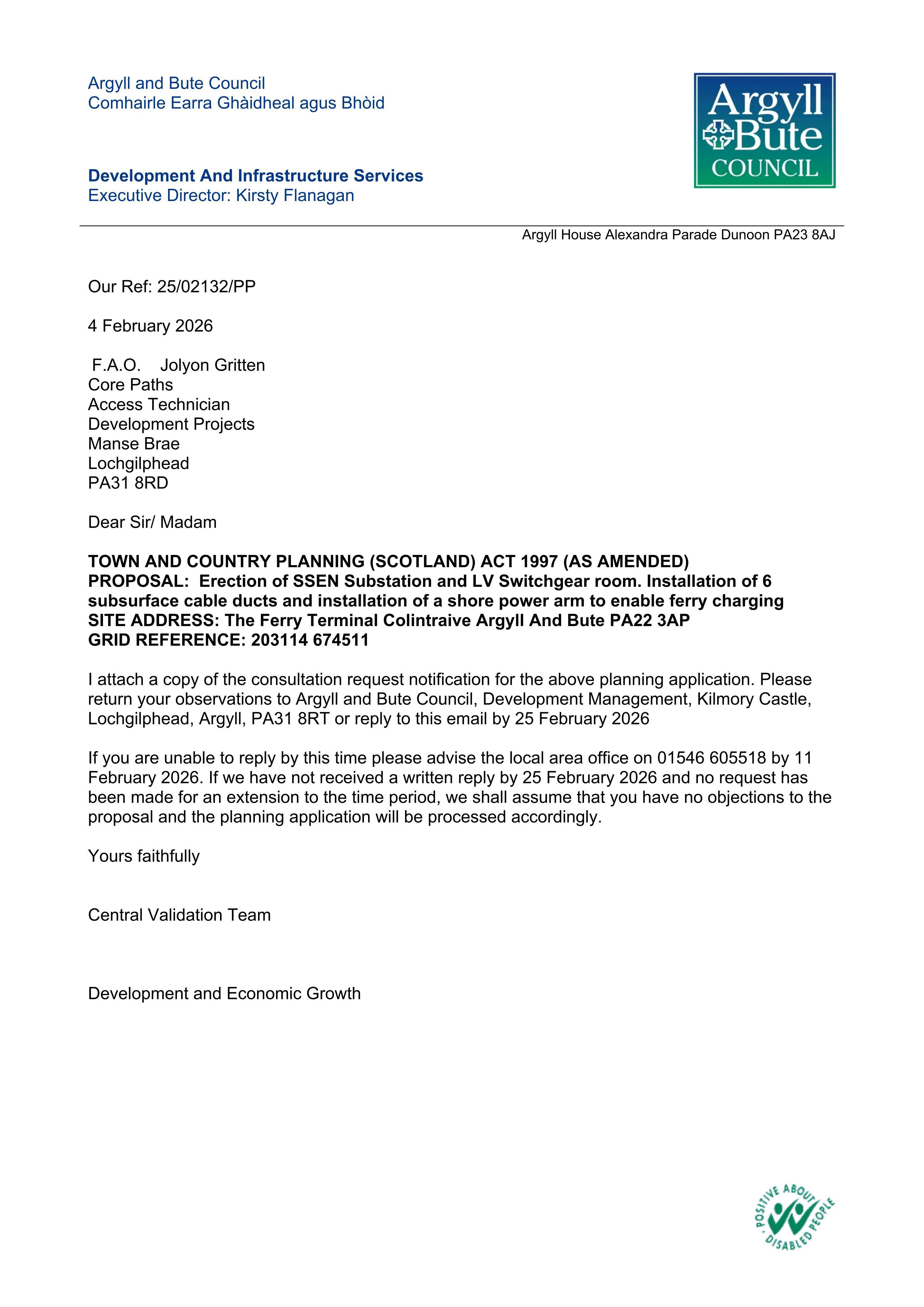 Planning document