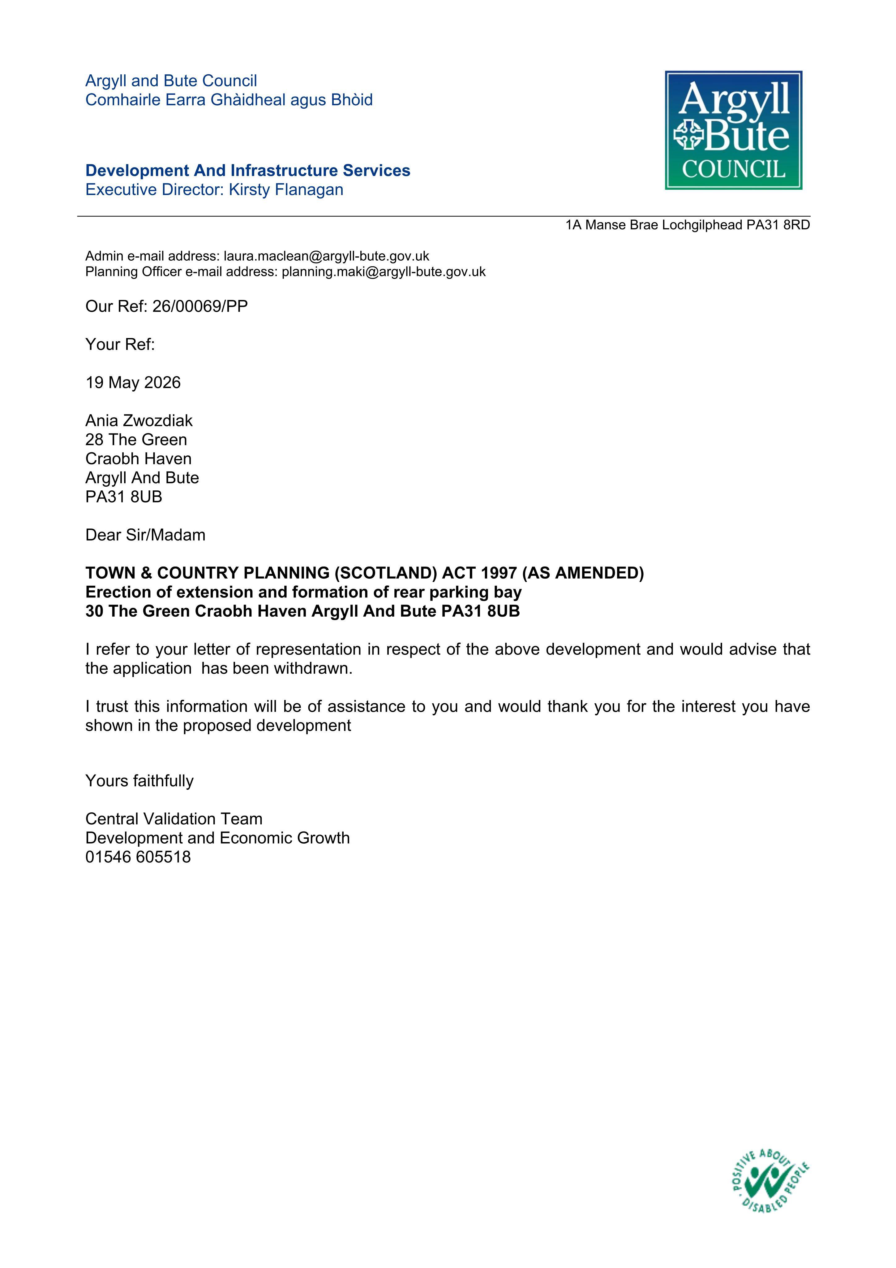 Planning document