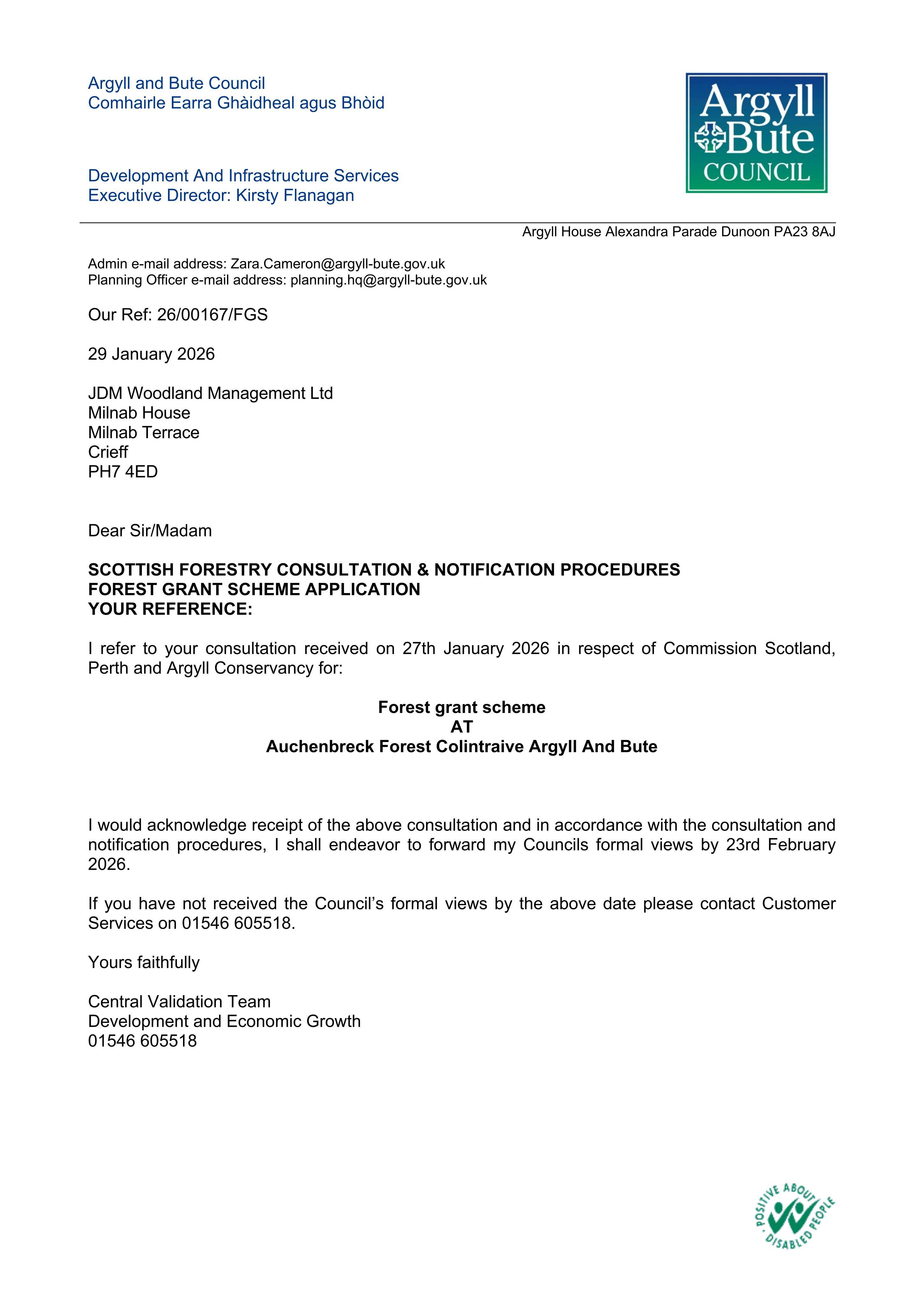 Planning document