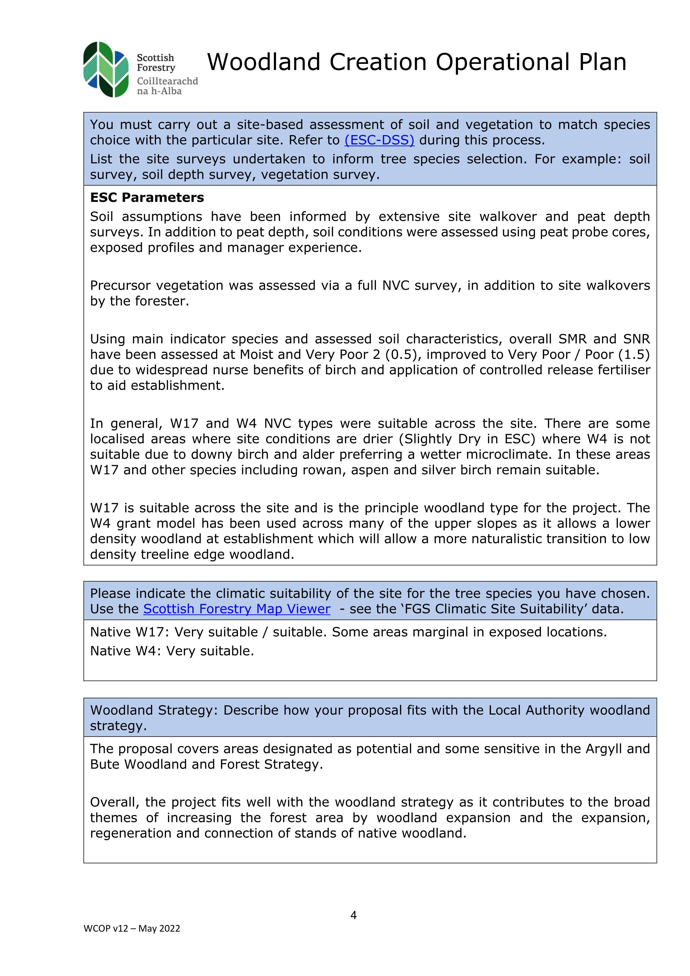 Planning document