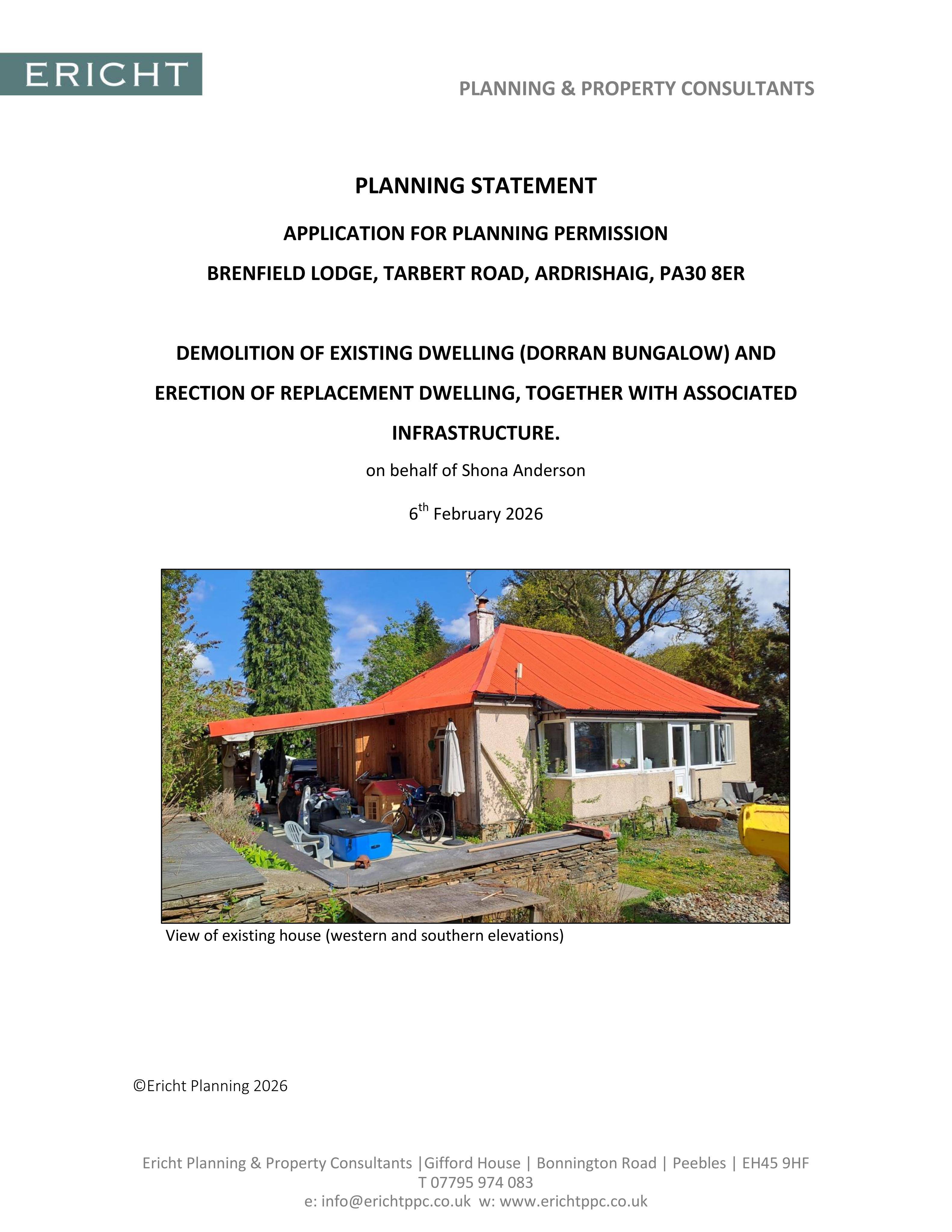 Planning document