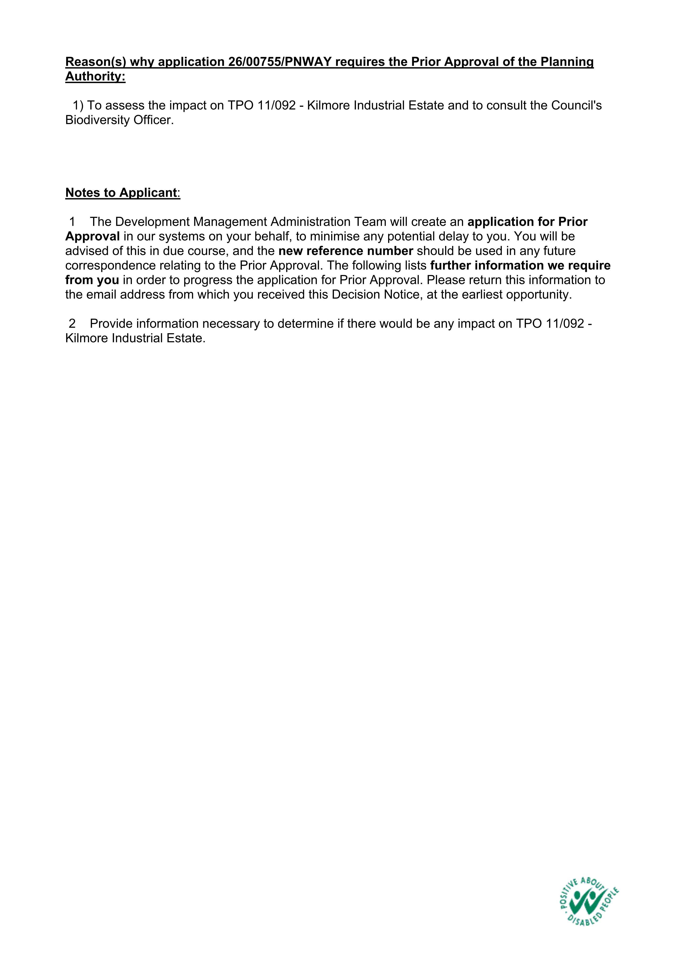Planning document