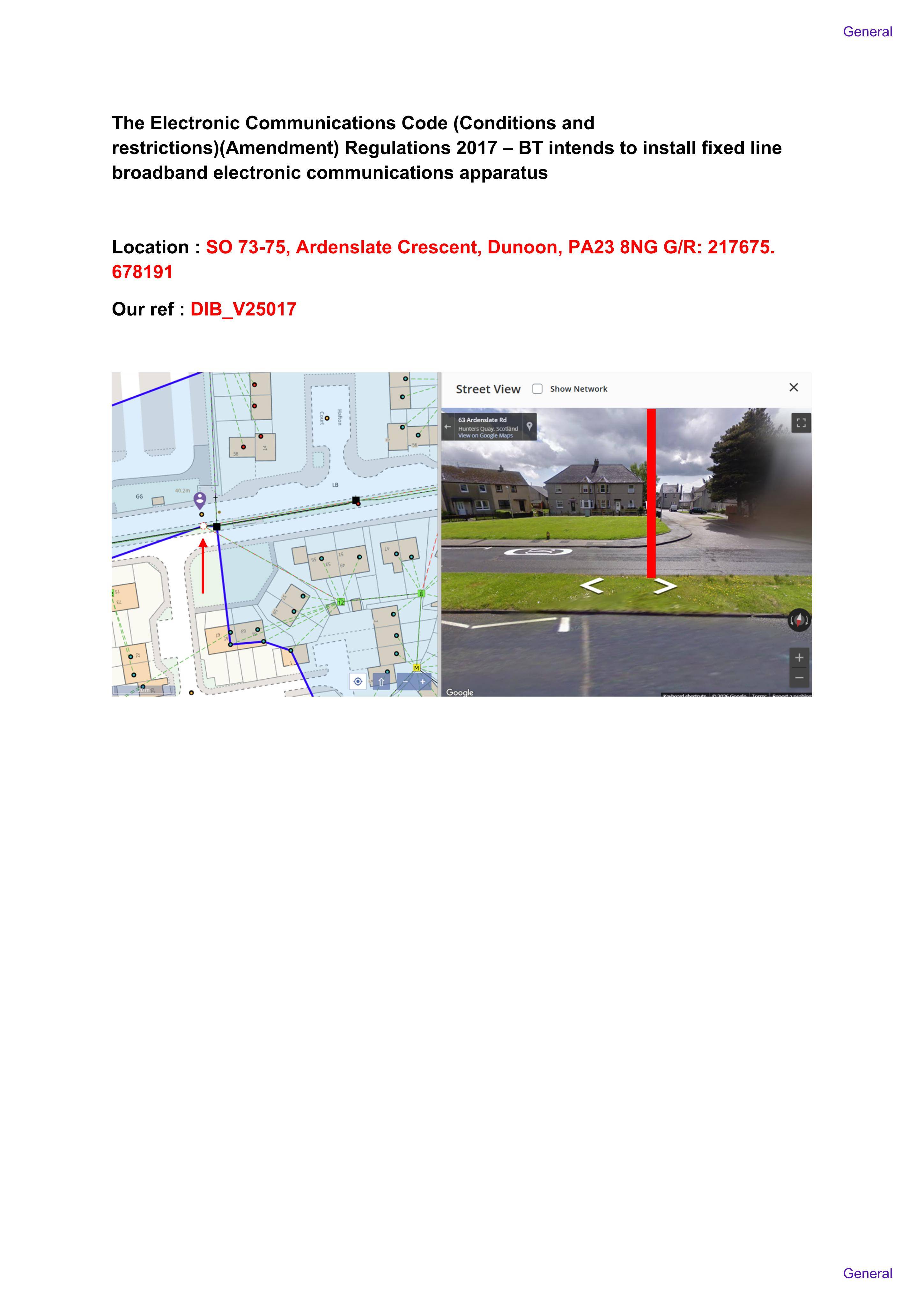 Planning document
