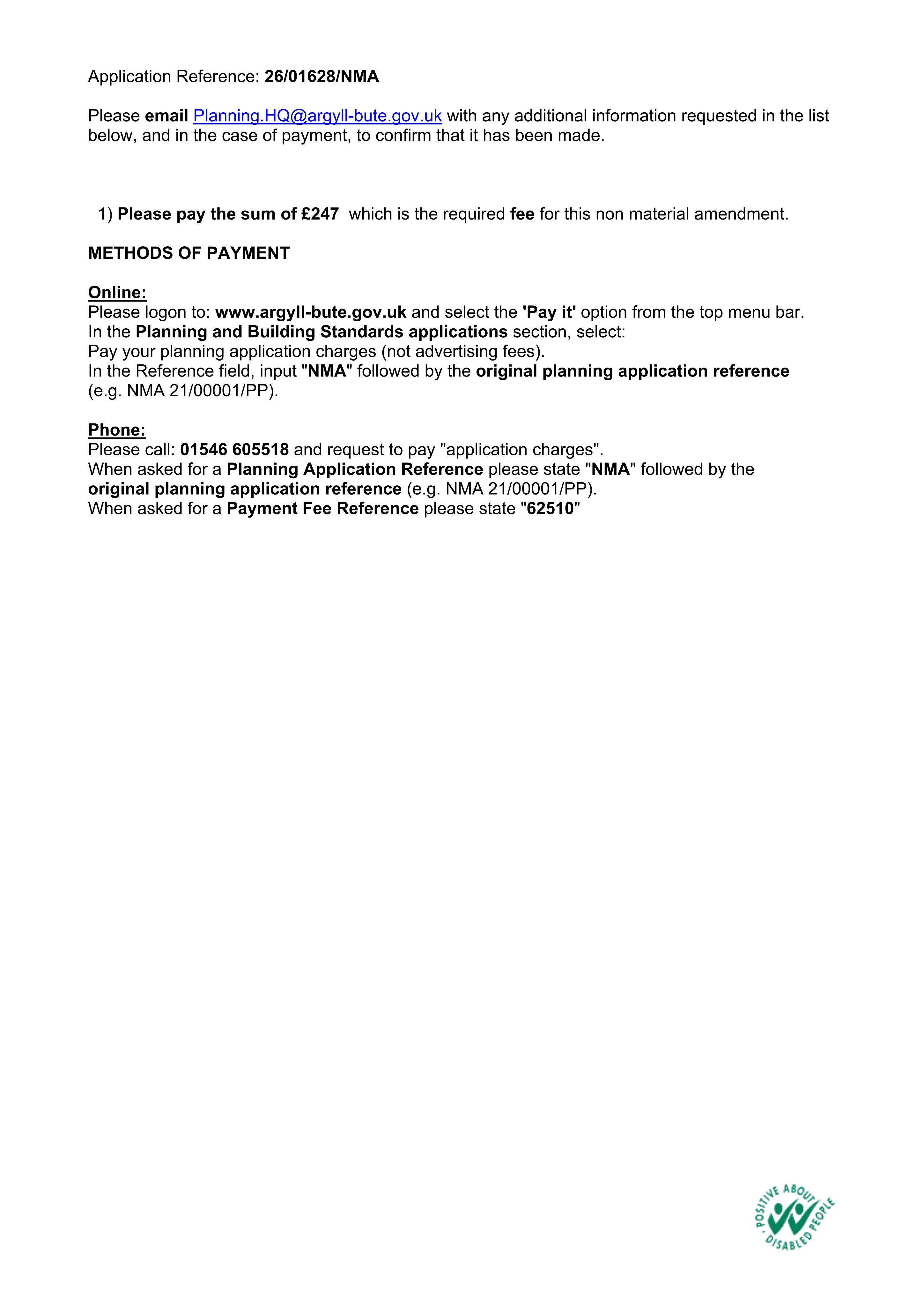 Planning document