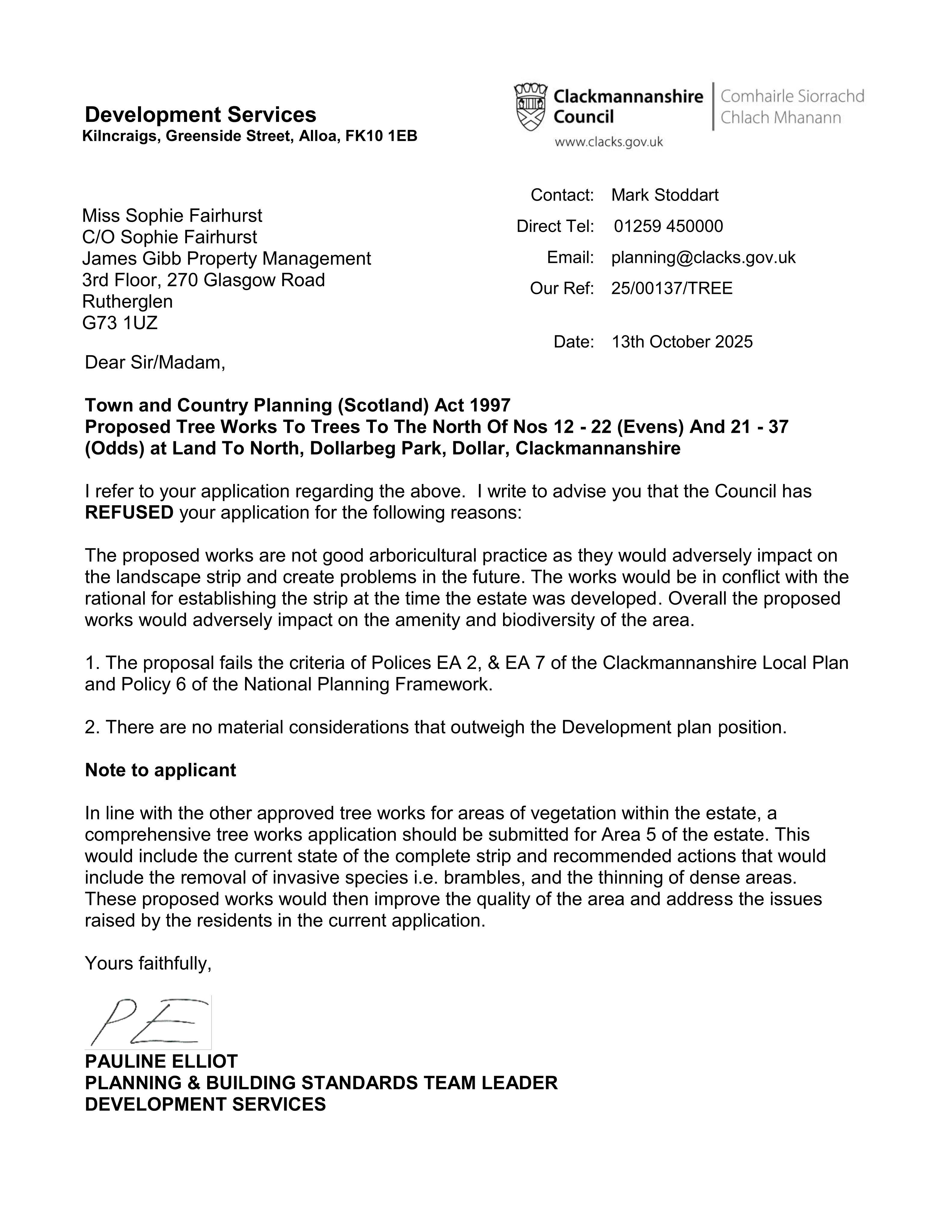Planning document