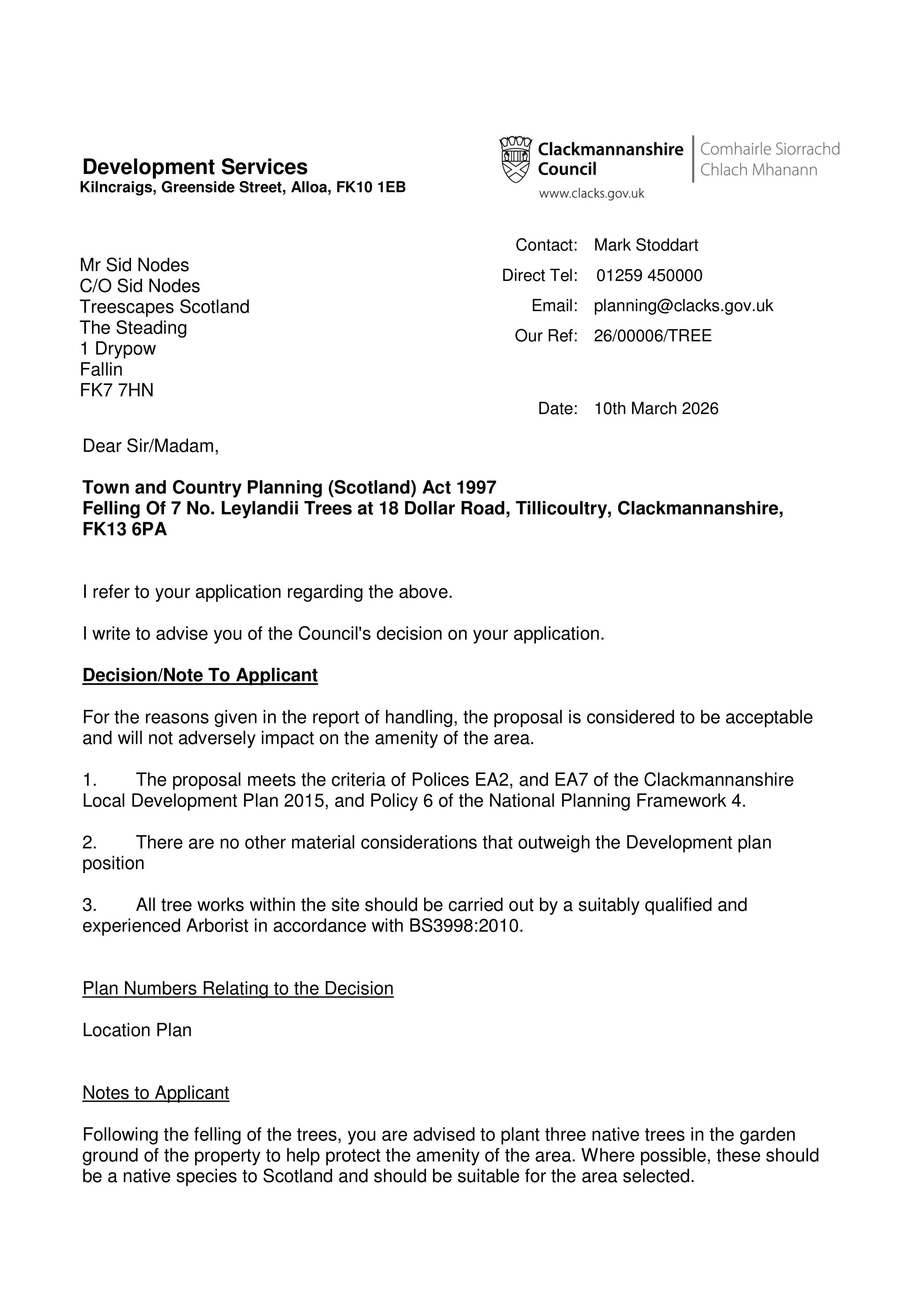 Planning document