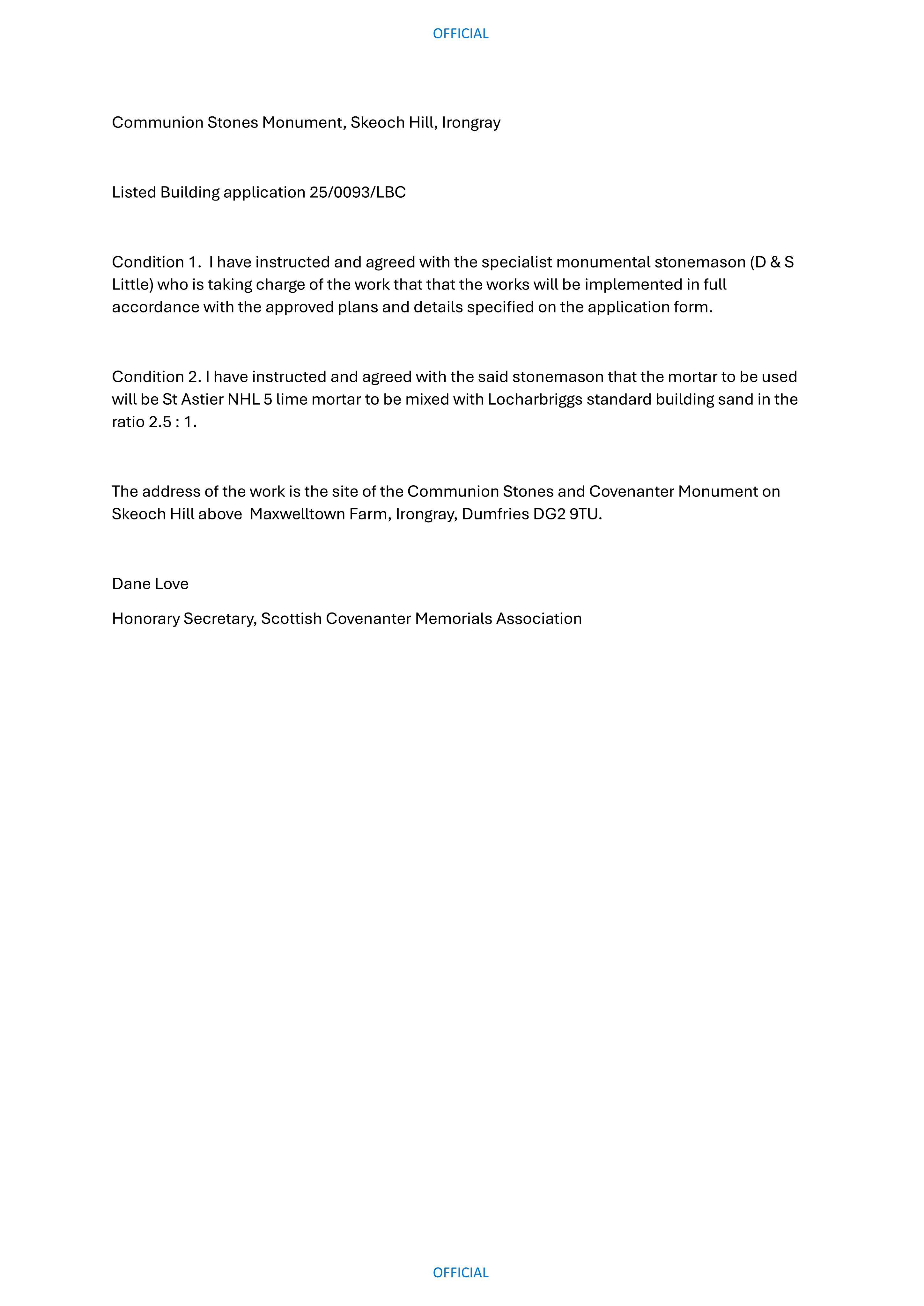 Planning document