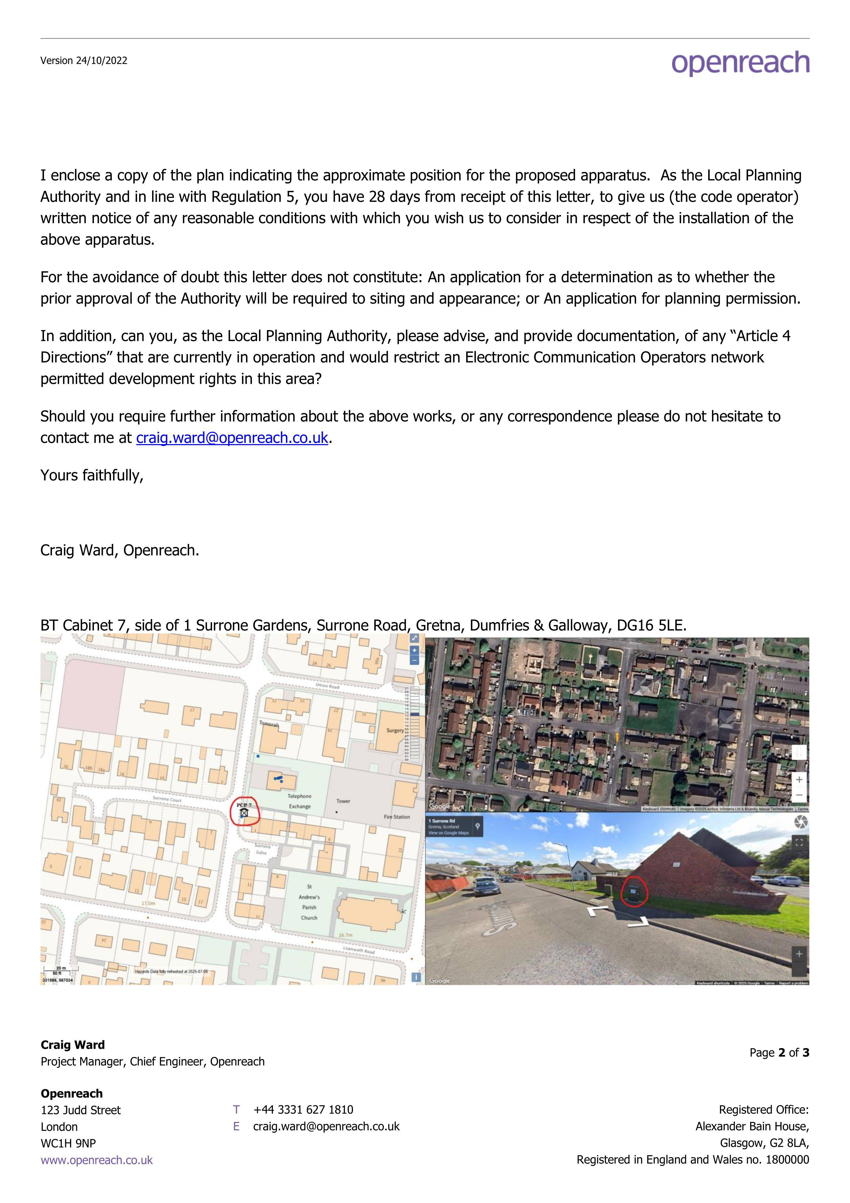 Planning document