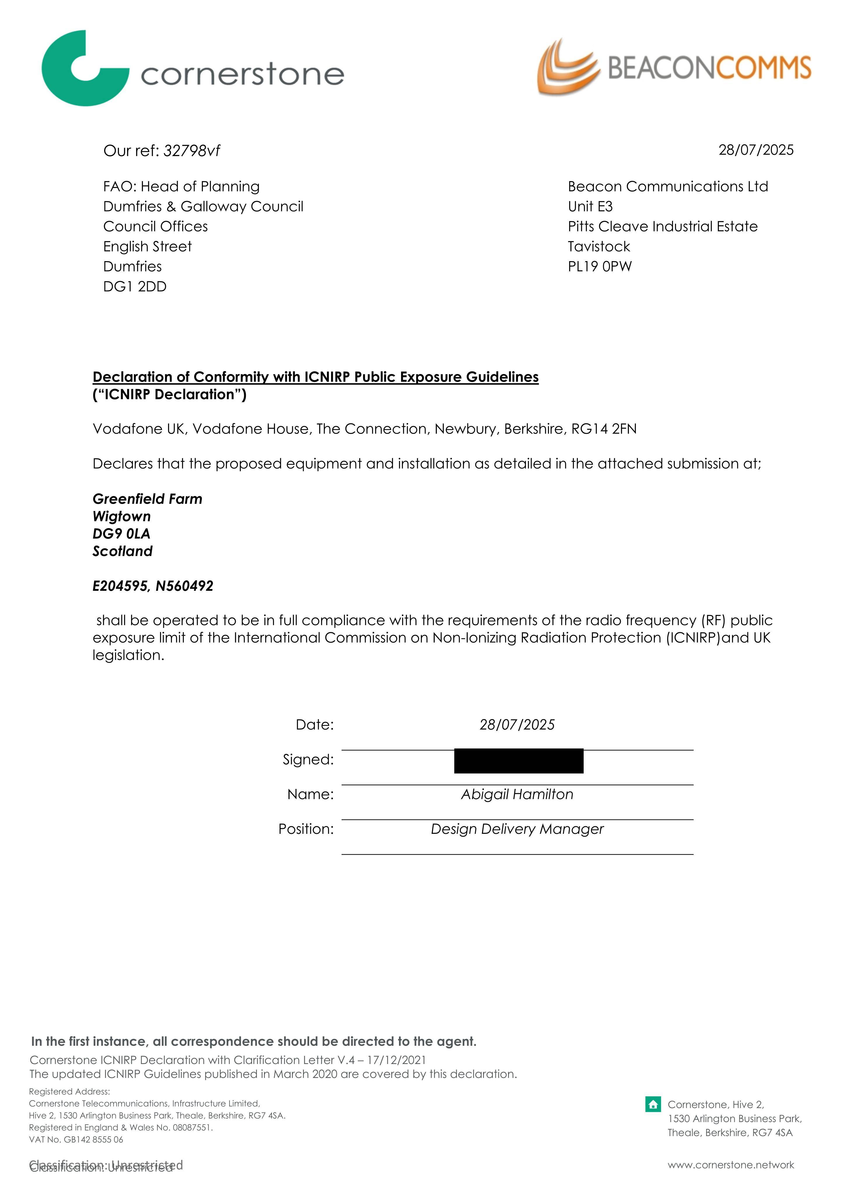 Planning document