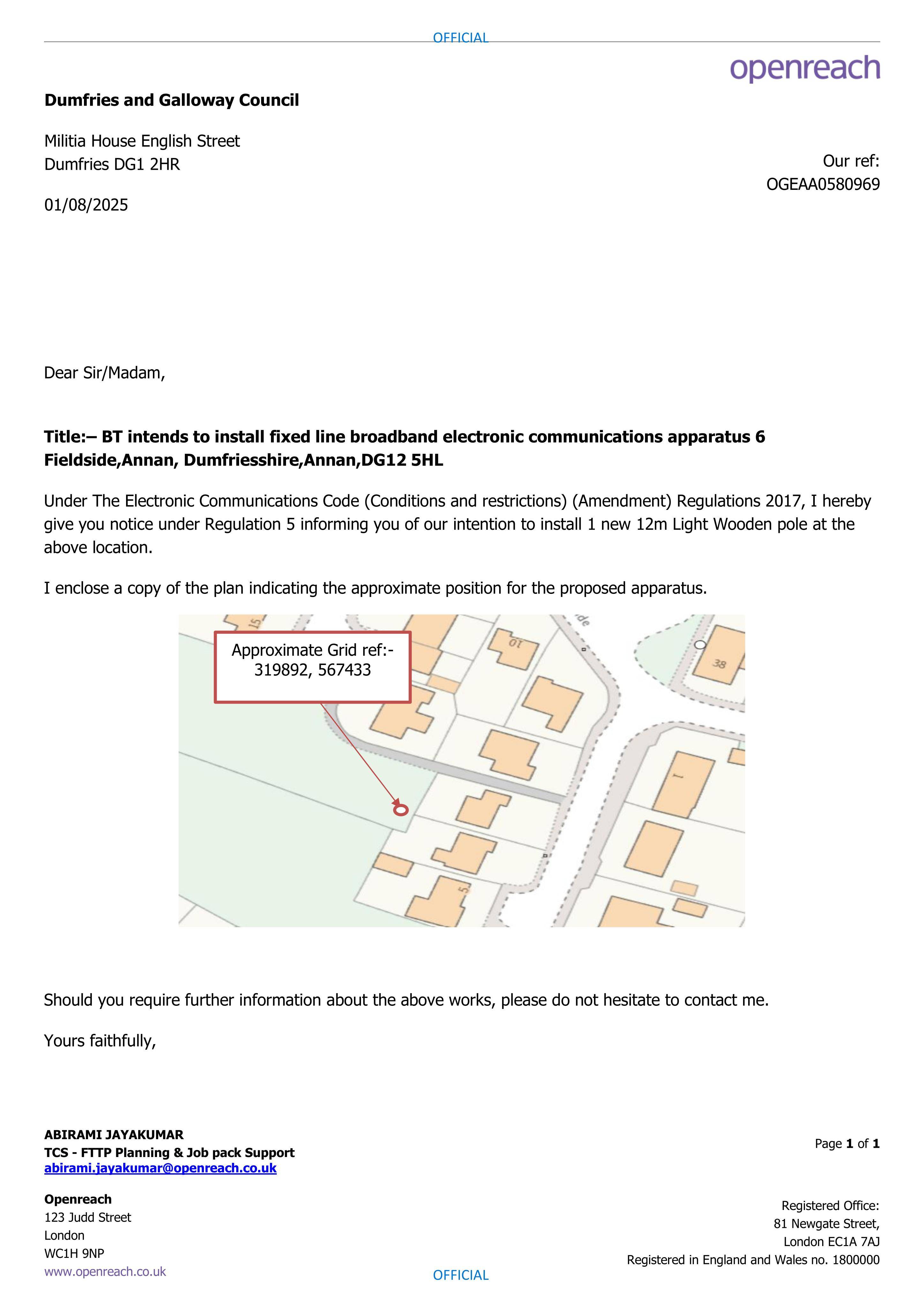 Planning document