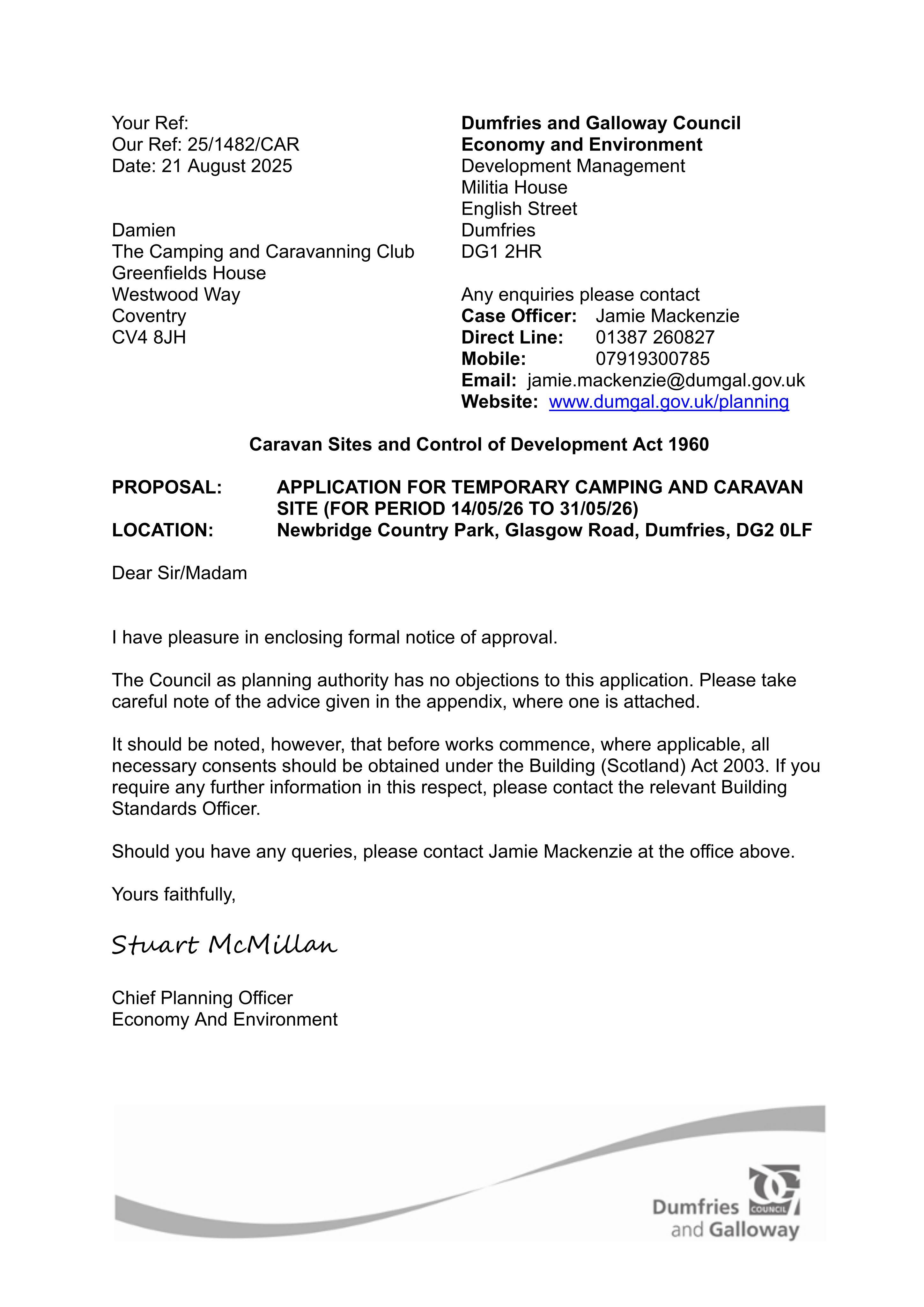 Planning document
