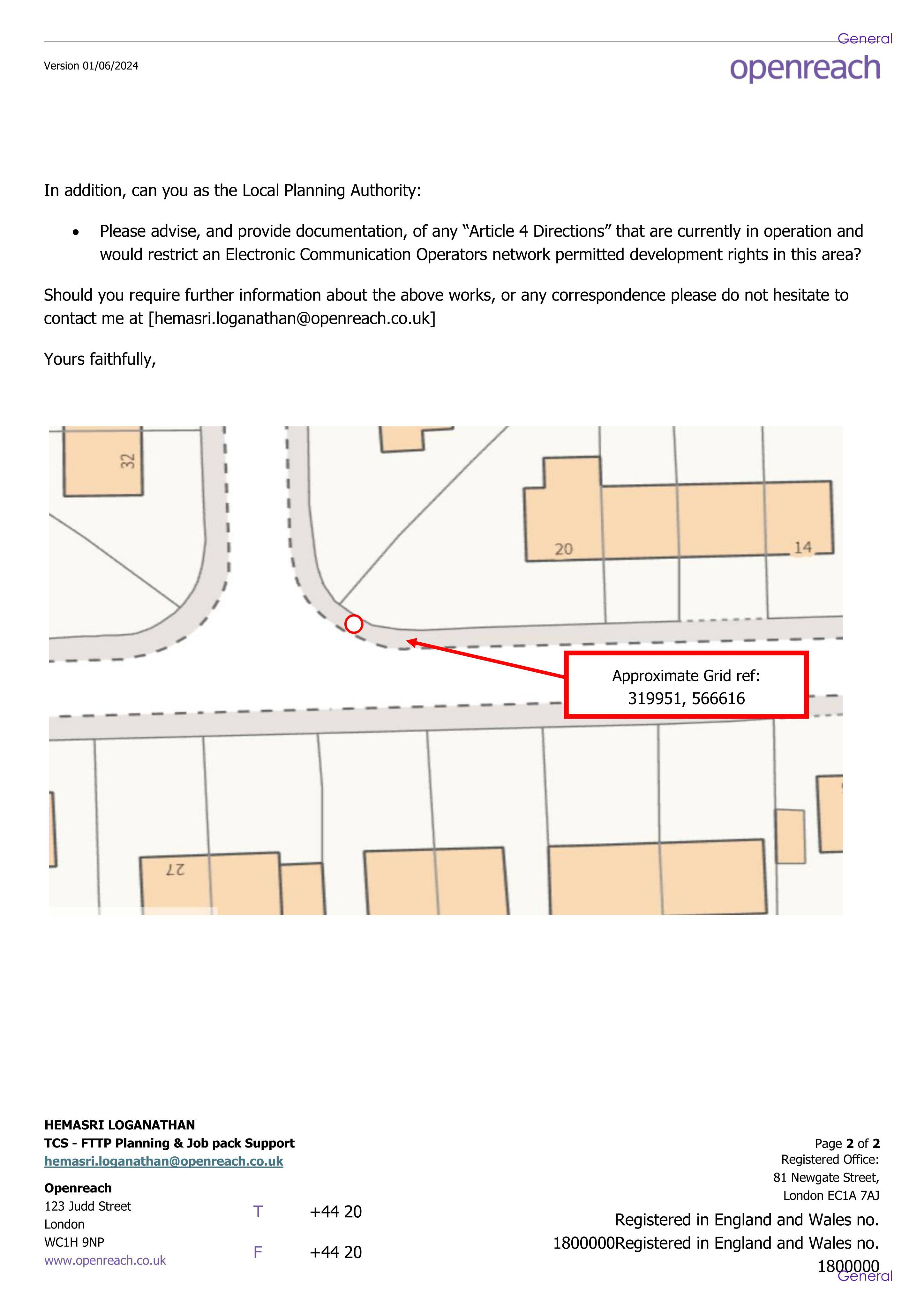 Planning document