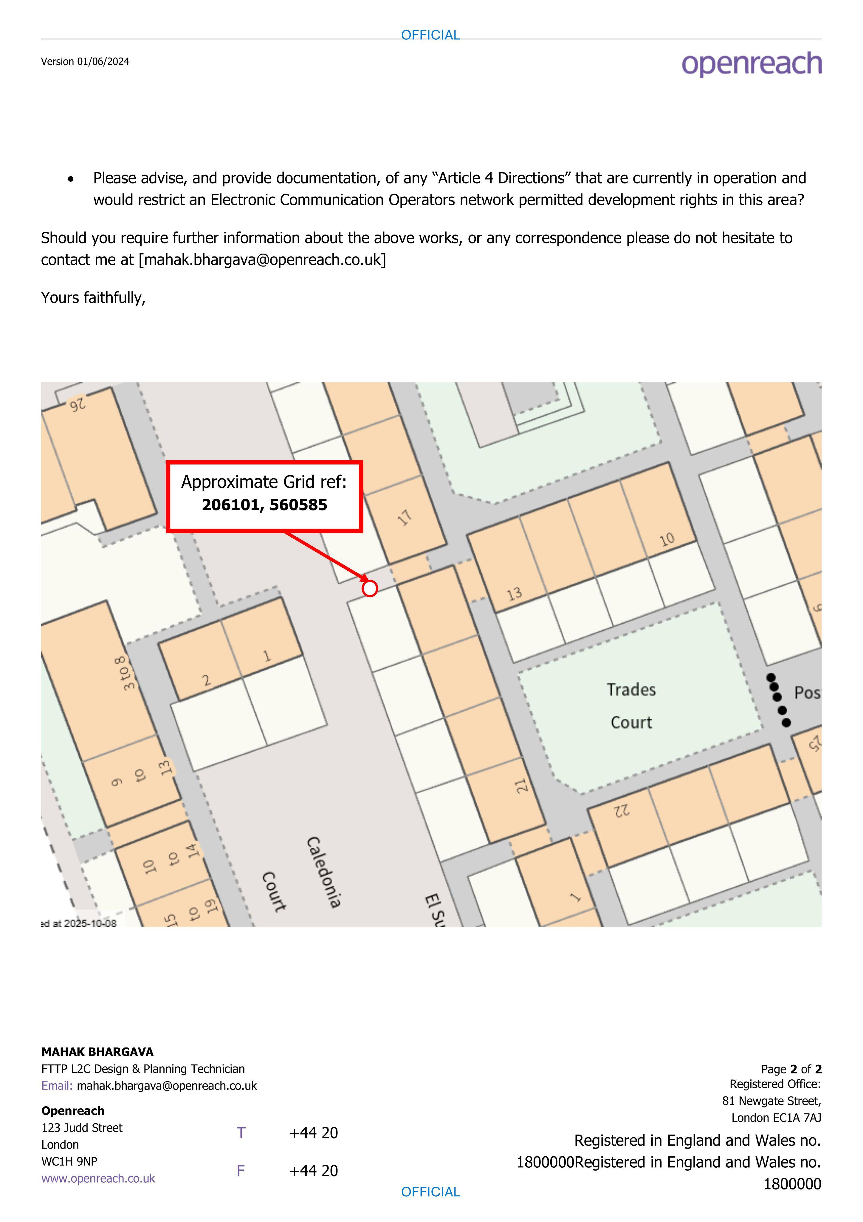 Planning document
