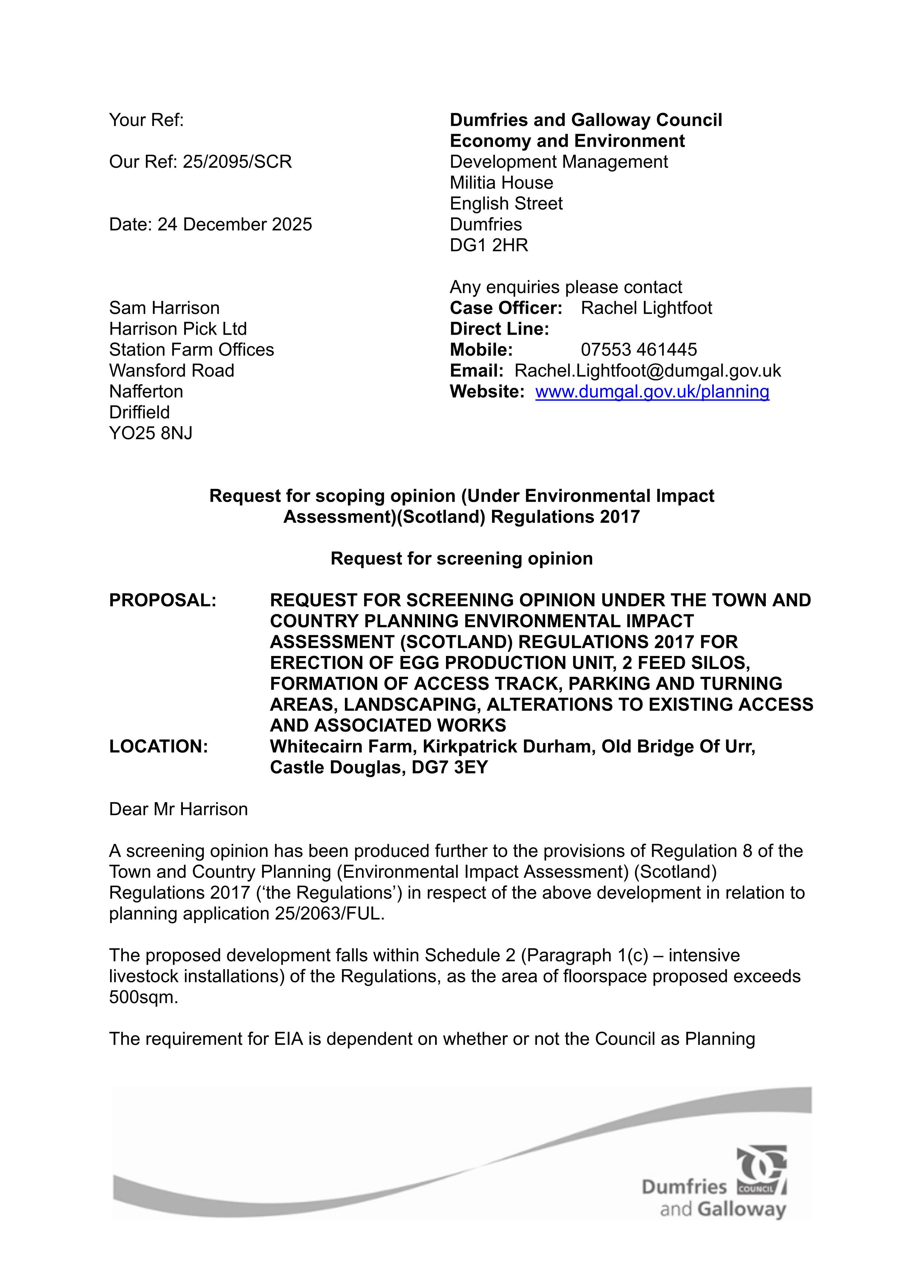 Planning document