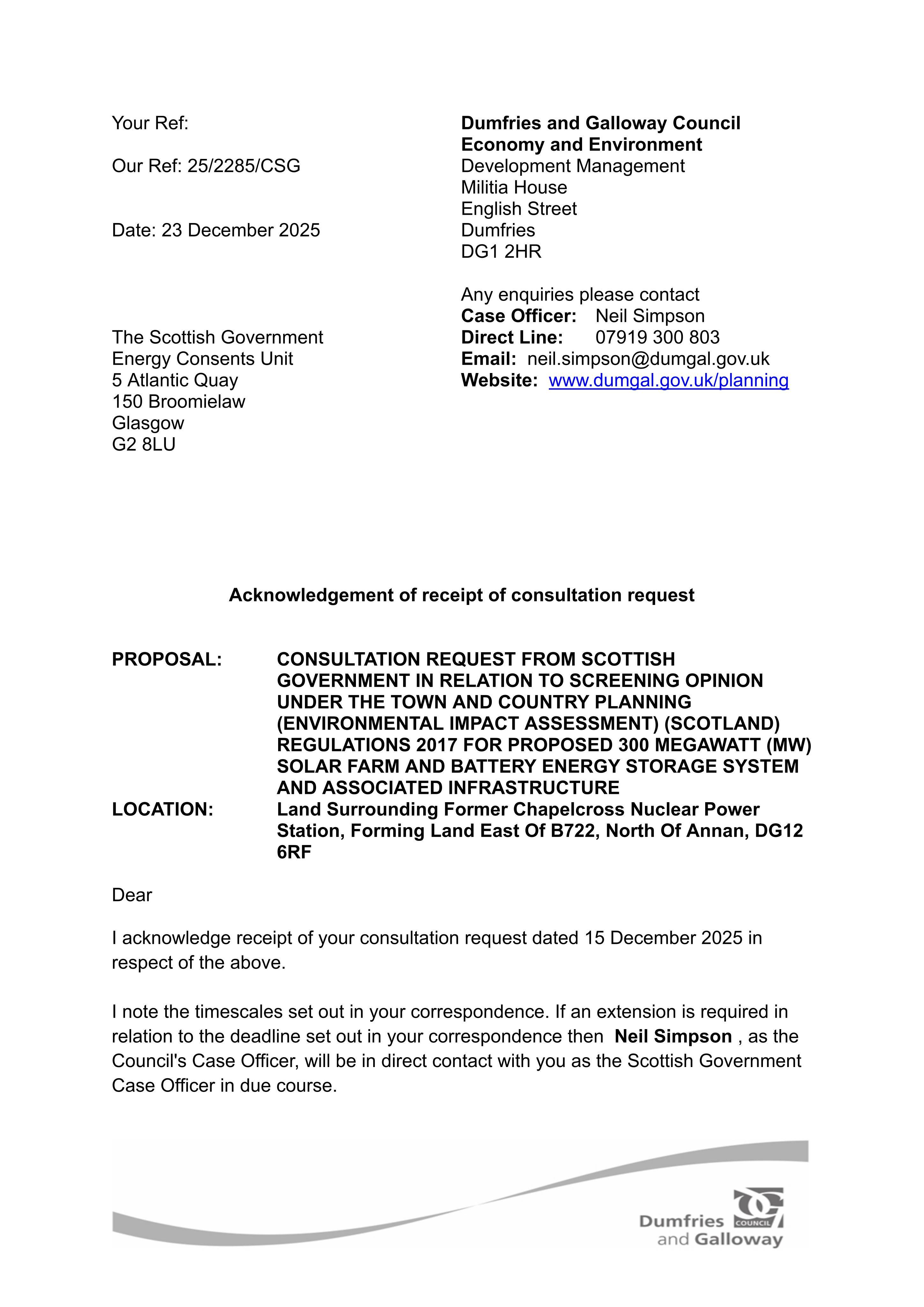 Planning document